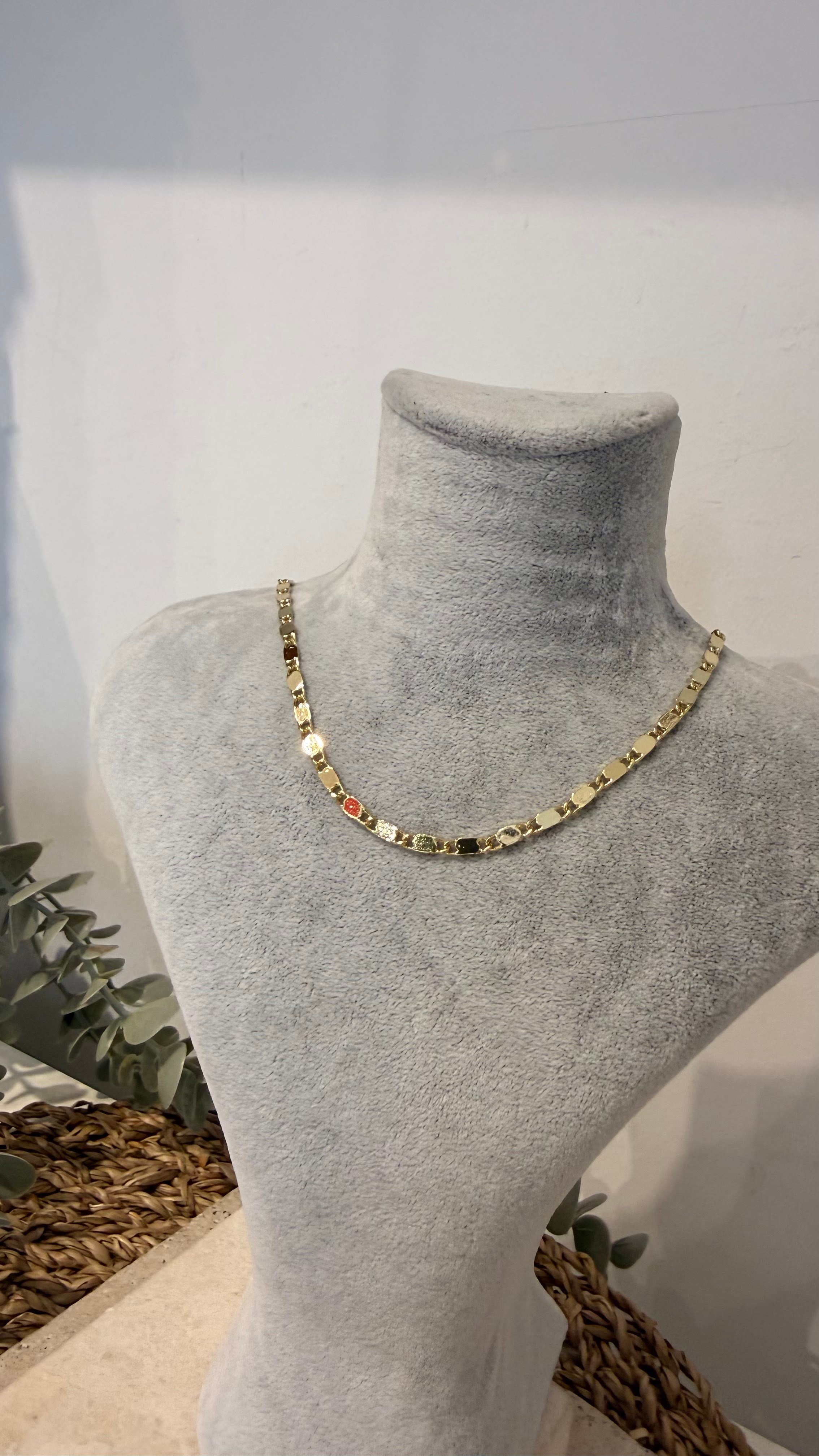 Xuping Özel Seri Gold Renk 14k Kolye 45cm