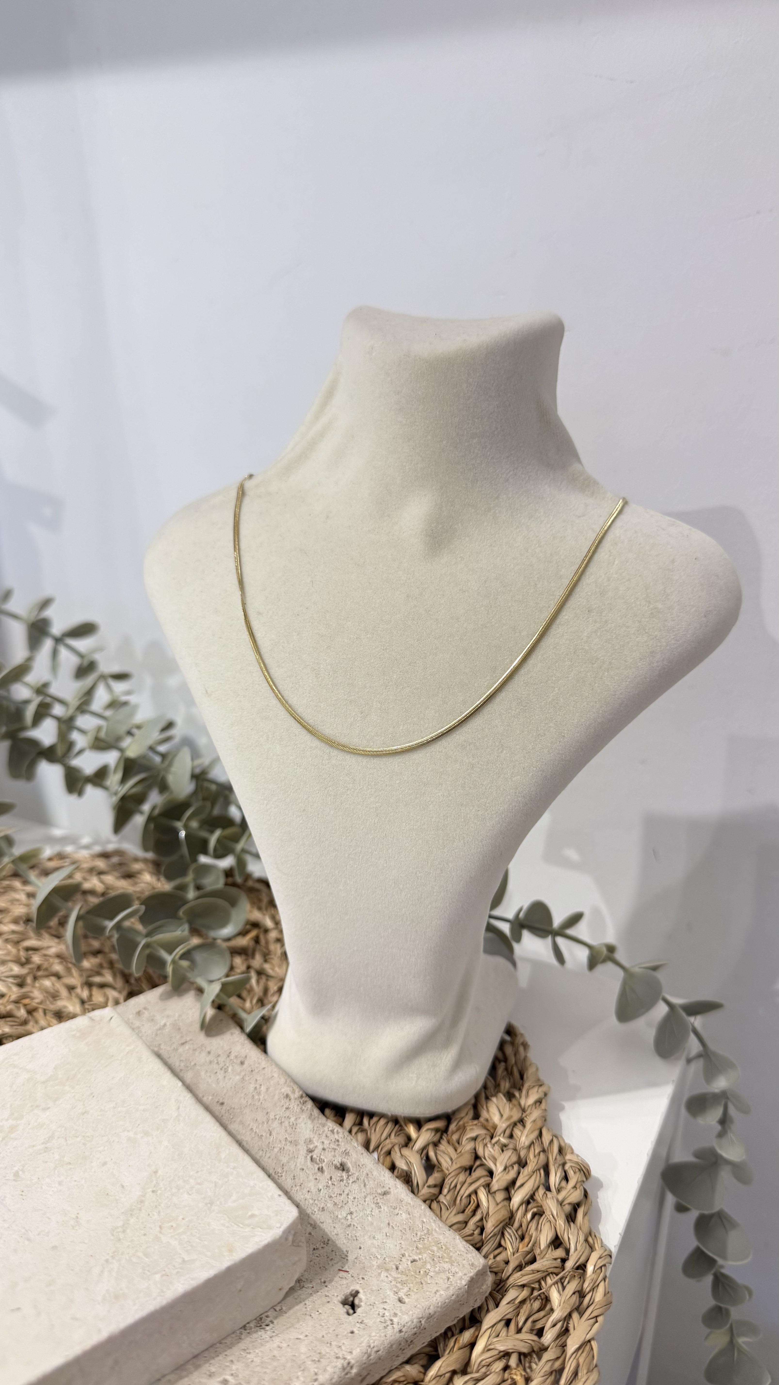 Xuping Özel Seri Gold Renk 14k Kolye 45cm