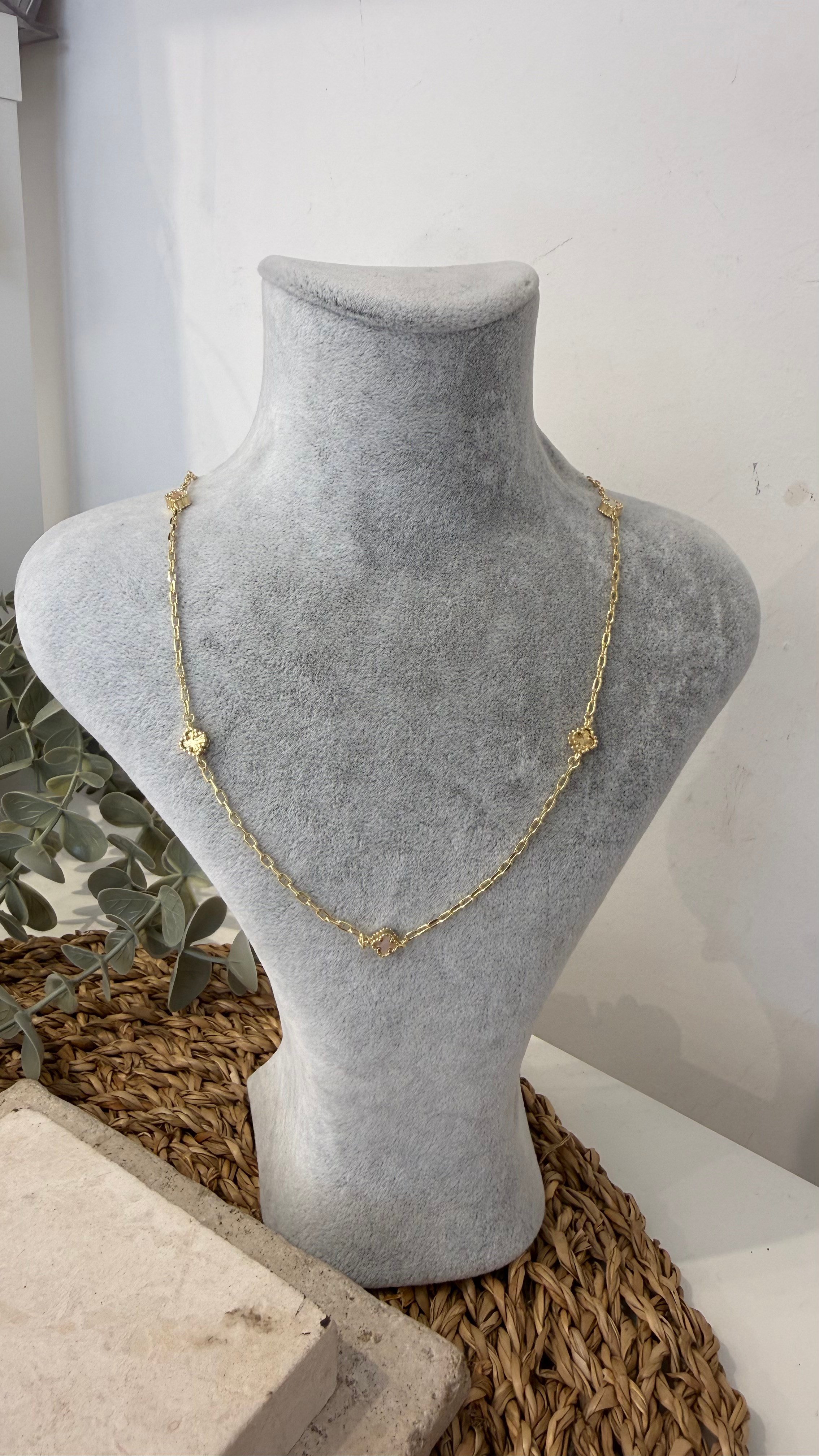 Xuping Özel Seri Gold Renk 14k Kolye 45+5cm