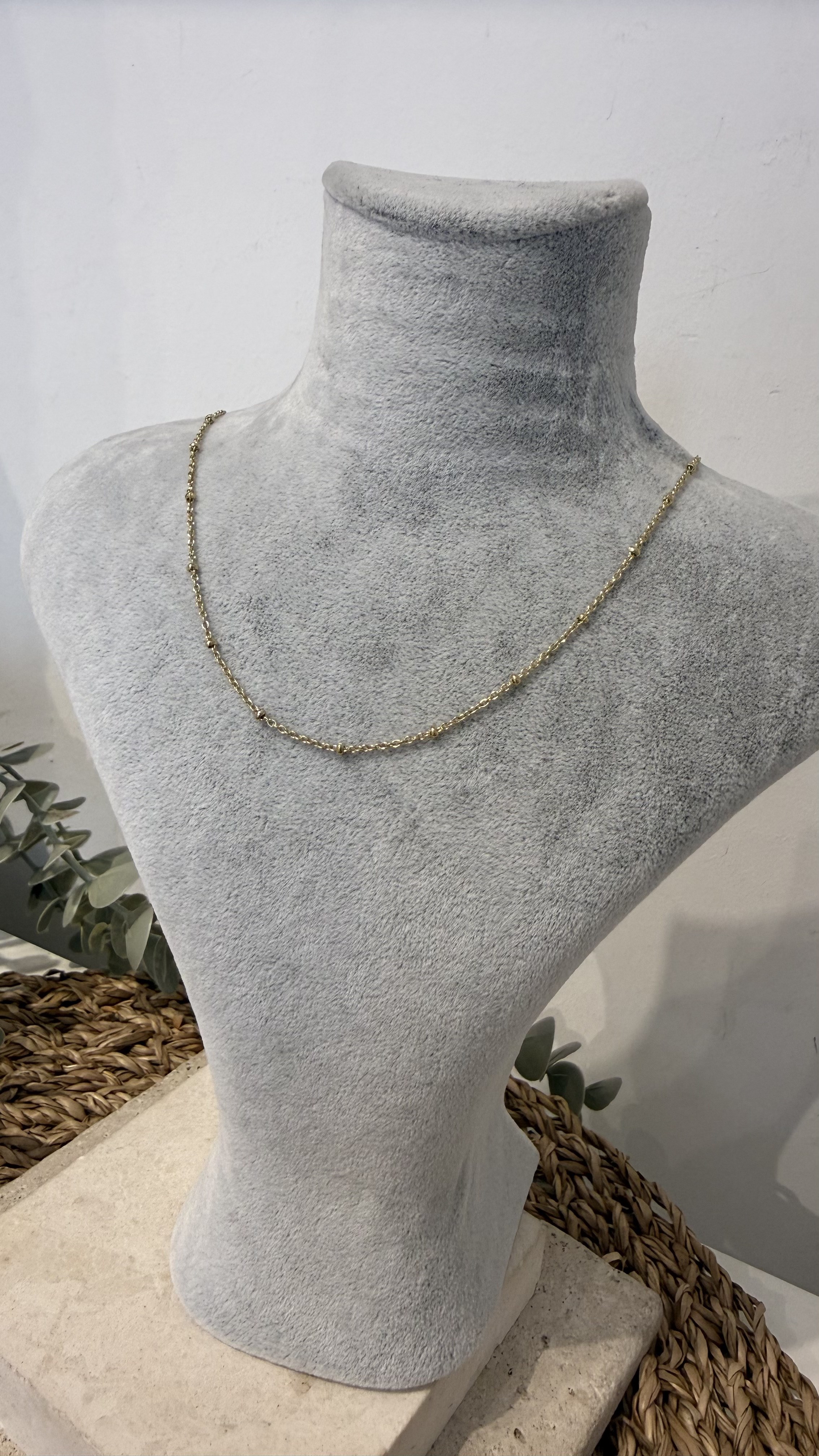 Xuping Özel Seri Gold Renk 14k Kolye 45cm