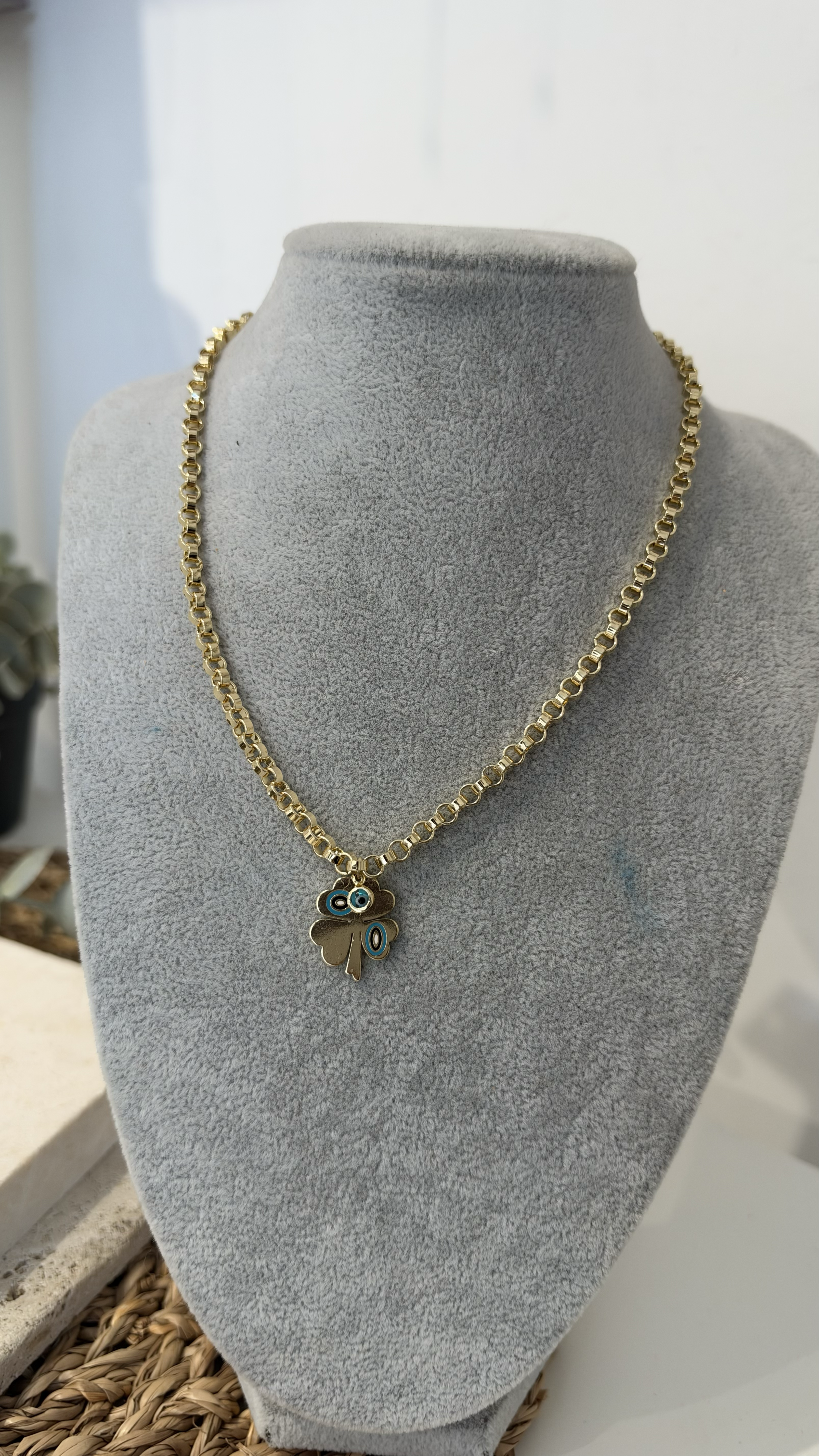 Xuping Özel Seri Gold Renk 14k Kolye 40+5cm