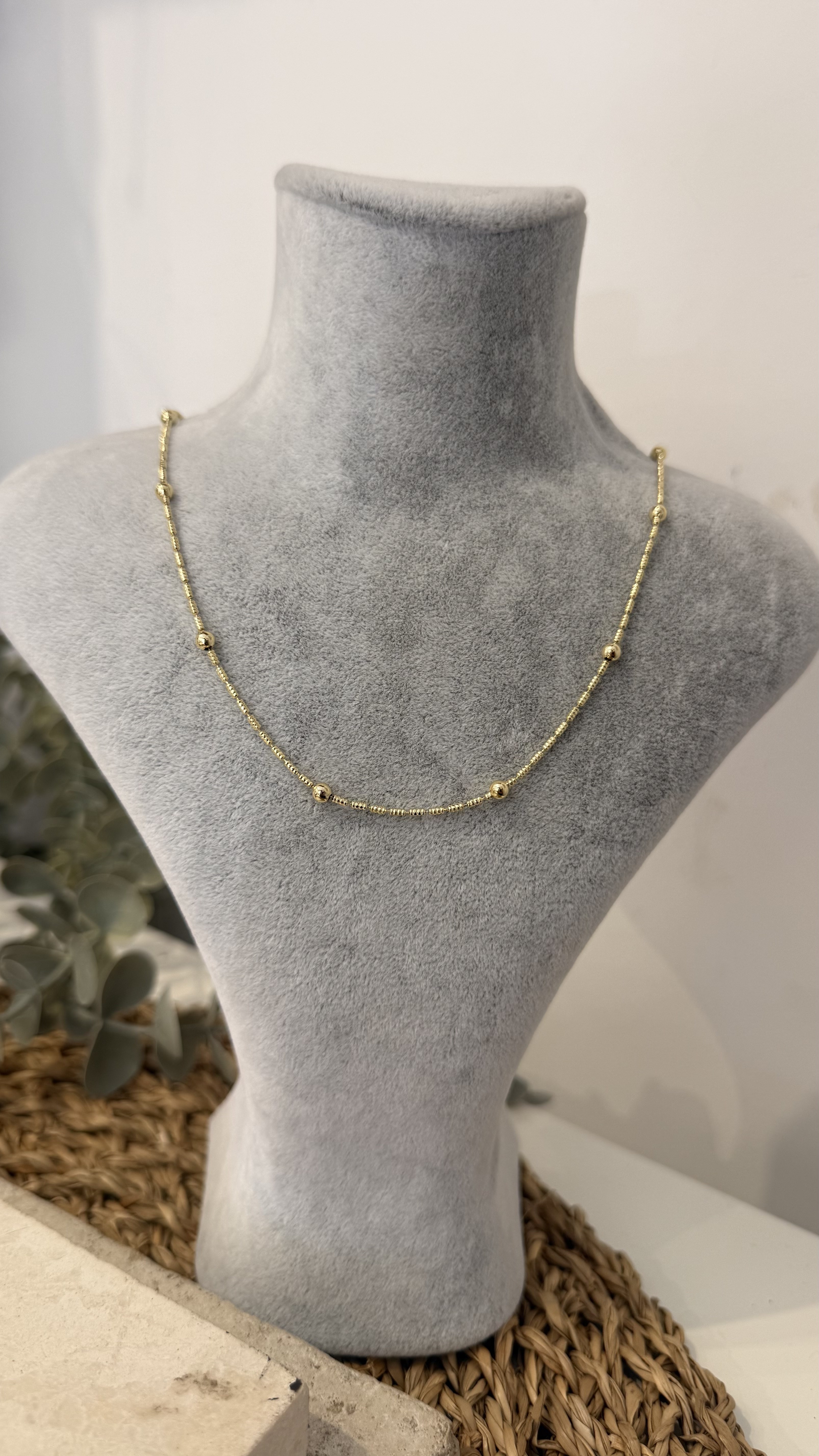 Xuping Özel Seri Gold Renk 14k Kolye 45cm