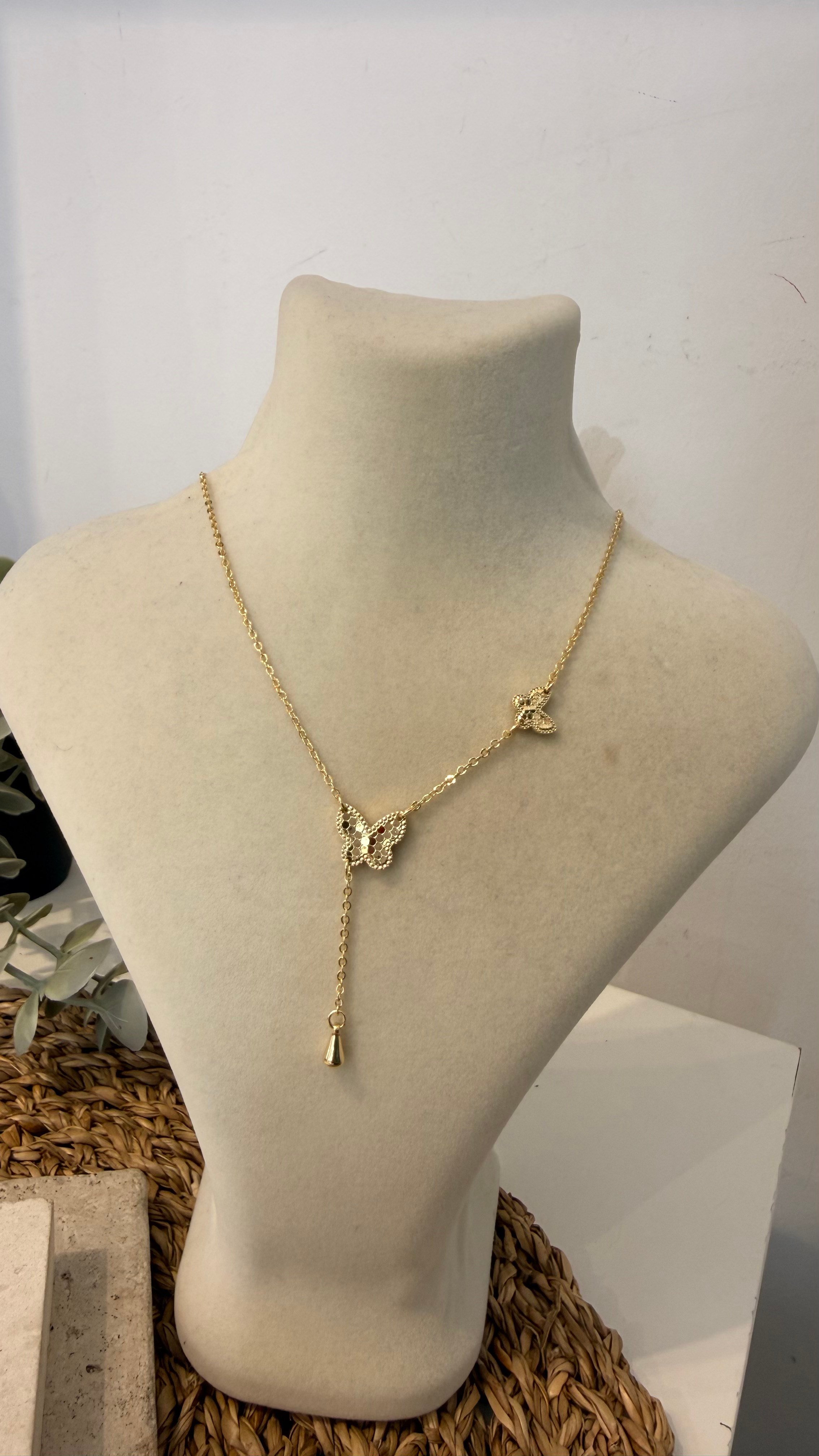 Xuping Özel Seri Gold Renk 14k Kolye 45+7