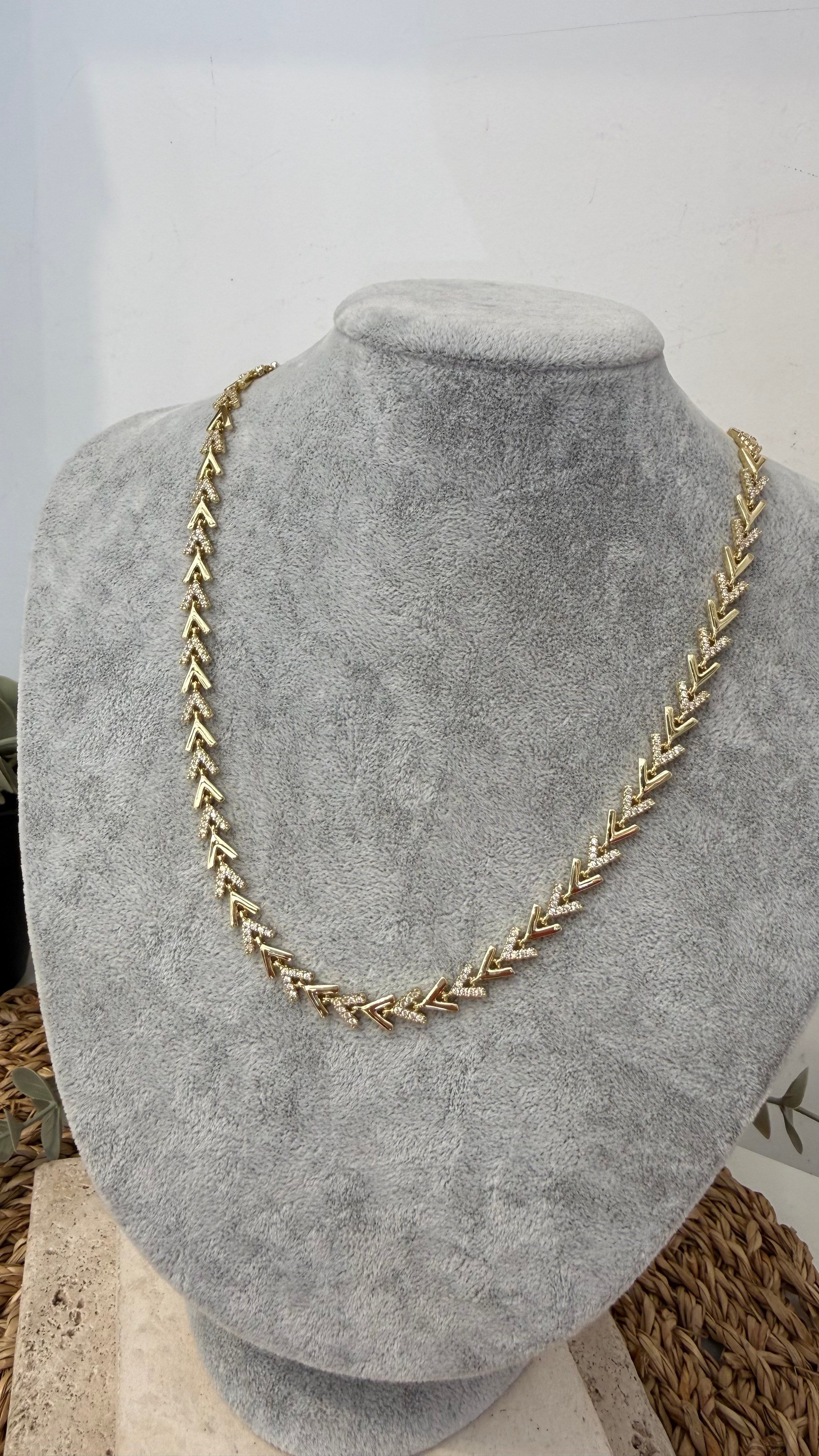 Xuping Özel Seri Gold Renk 14k Kolye 45cm