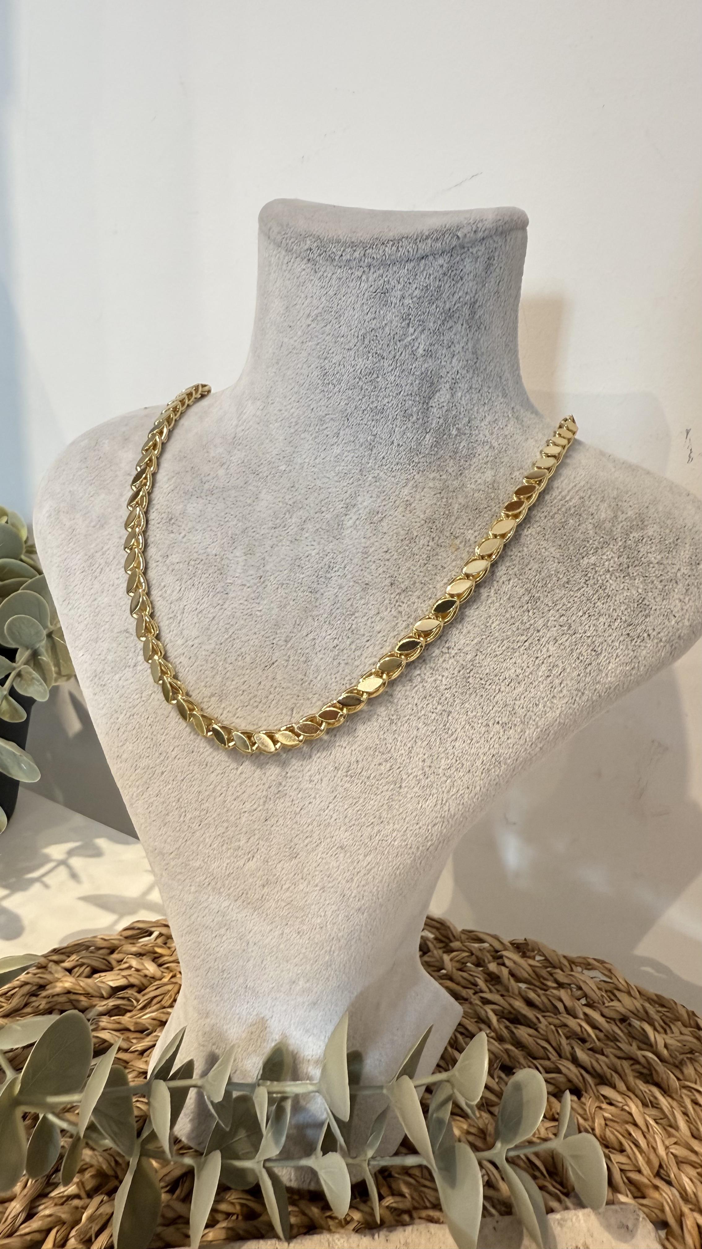 Xuping Özel Seri Gold Renk 14k Kolye 45cm