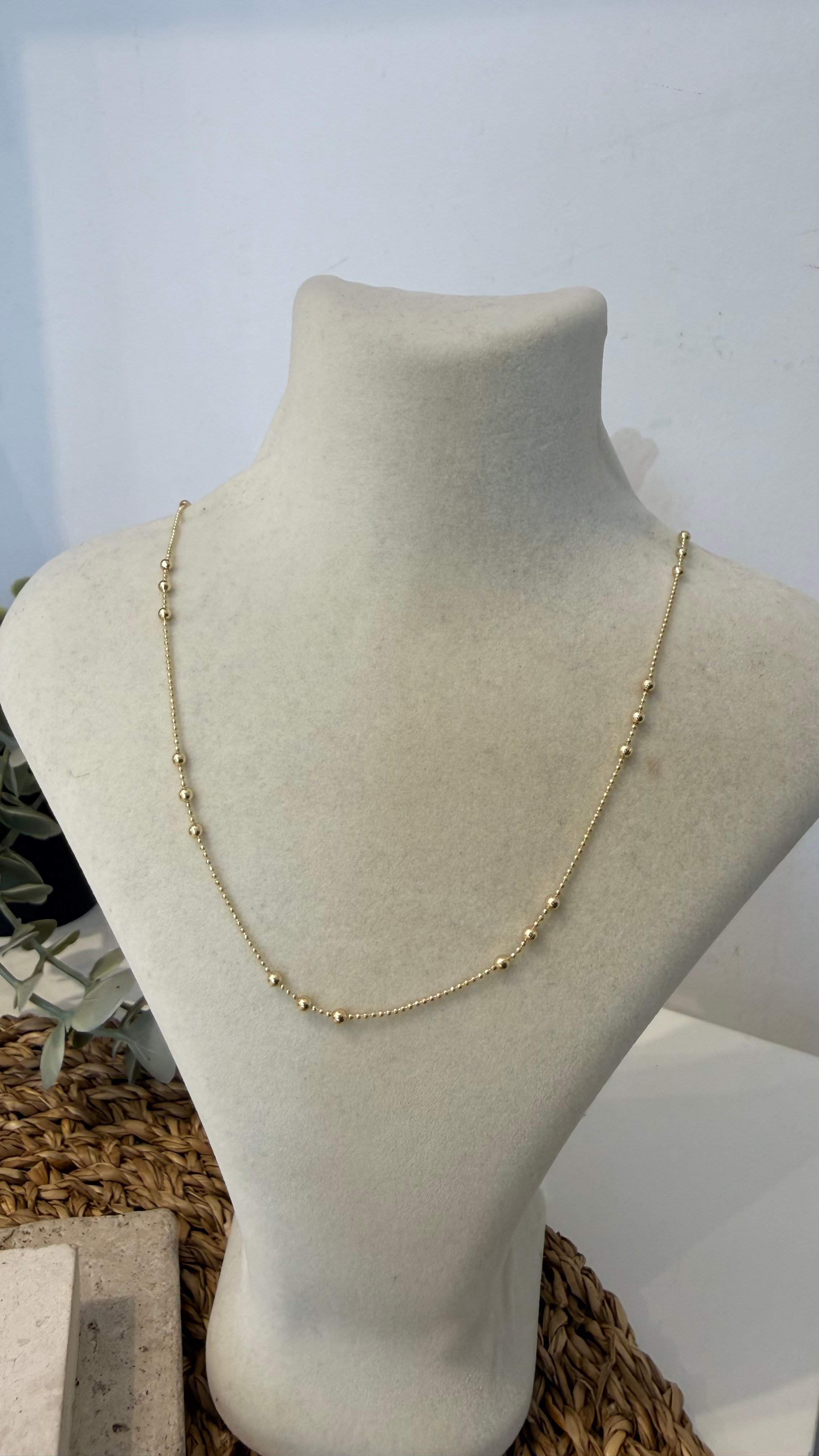 Xuping Özel Seri Gold Renk 14k Kolye 45+5