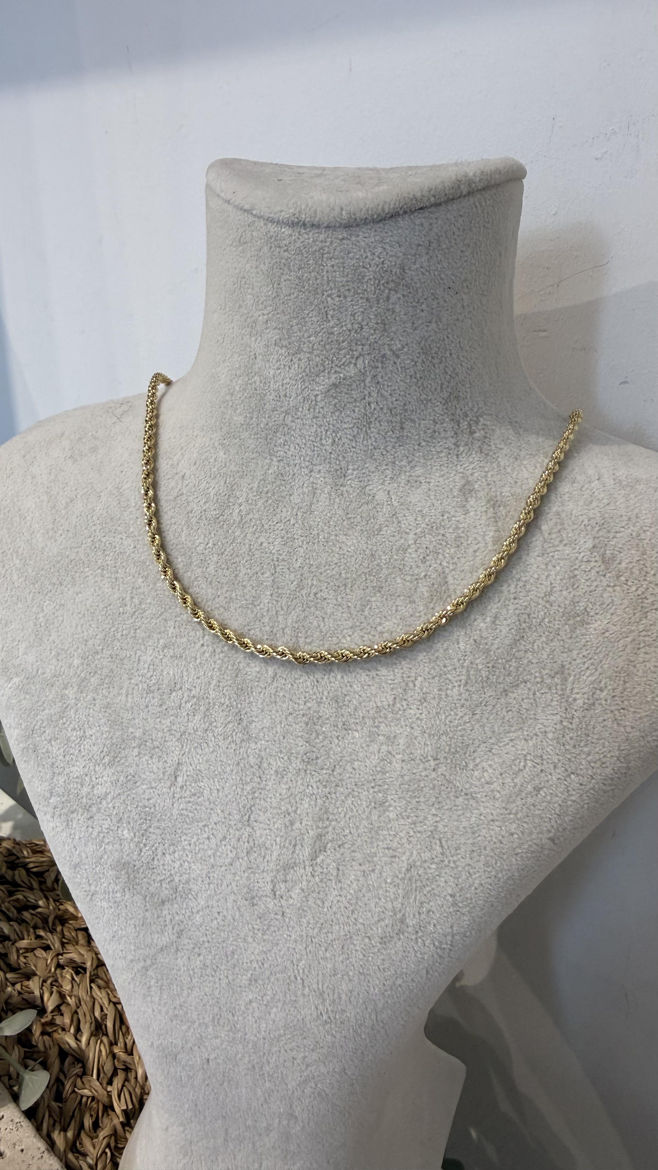 Xuping Özel Seri Gold Renk 14k Kolye 45cm