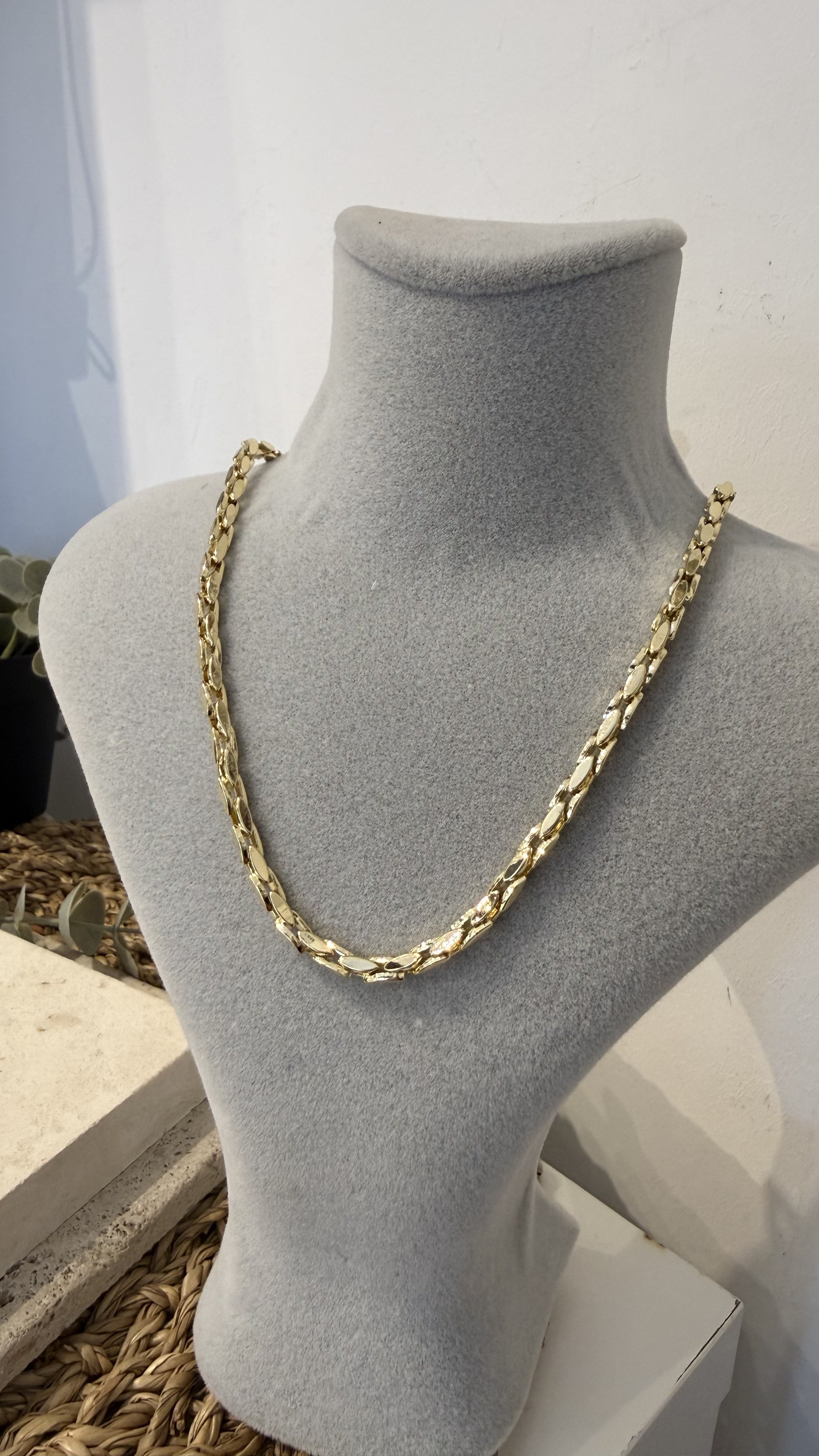 Xuping Özel Seri Gold Renk 14k Kolye 45cm