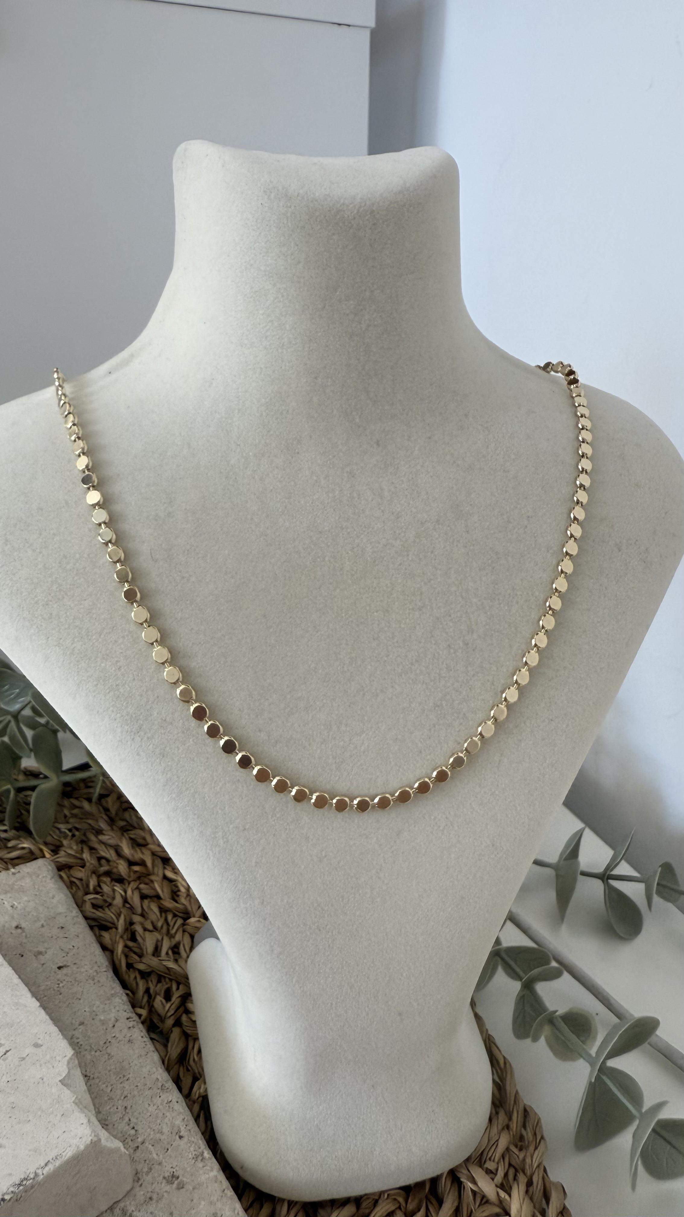 Xuping Özel Seri Gold Renk 14k Kolye 45cm