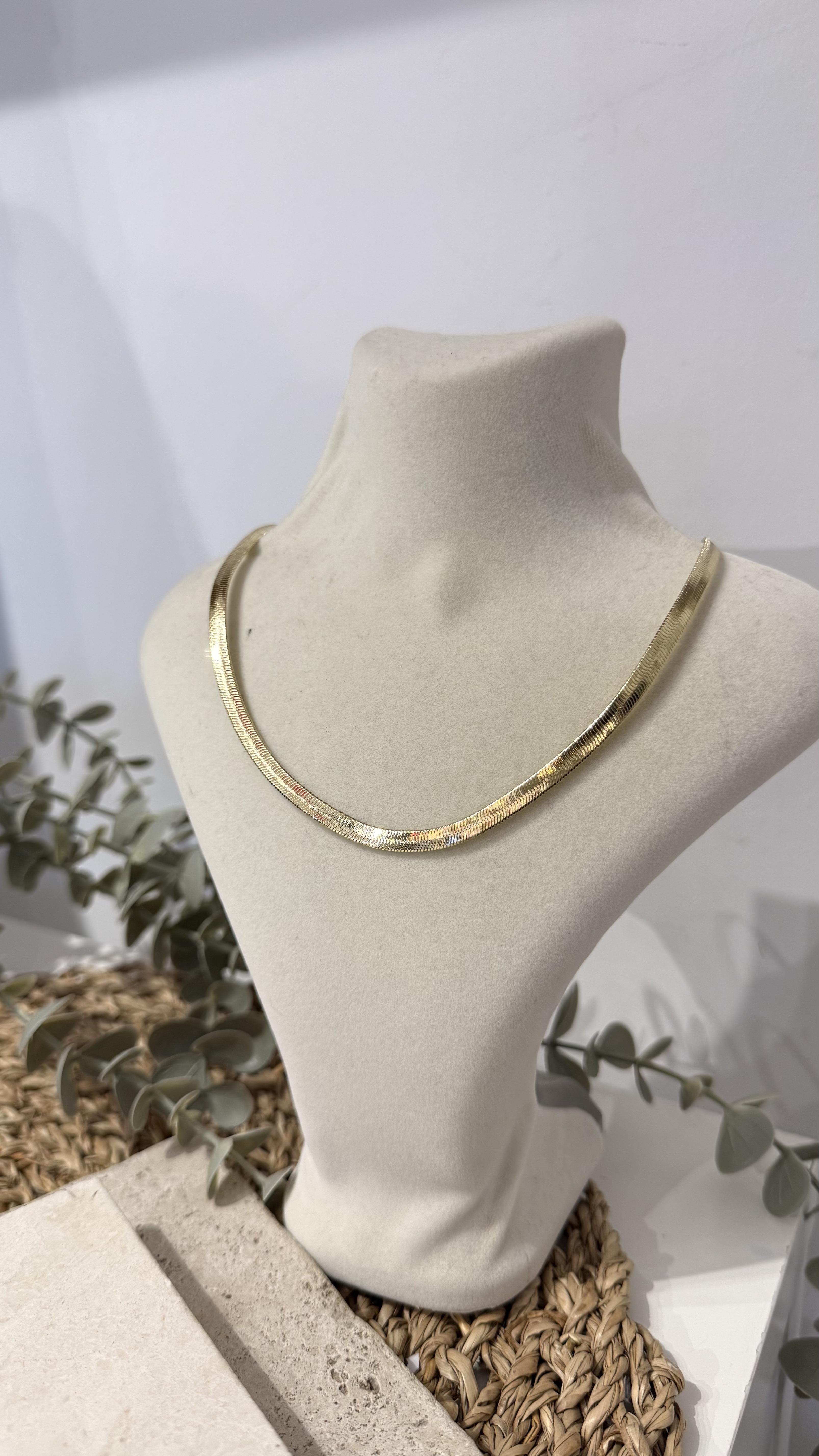 Xuping Özel Seri Gold Renk 14k Kolye 50cm