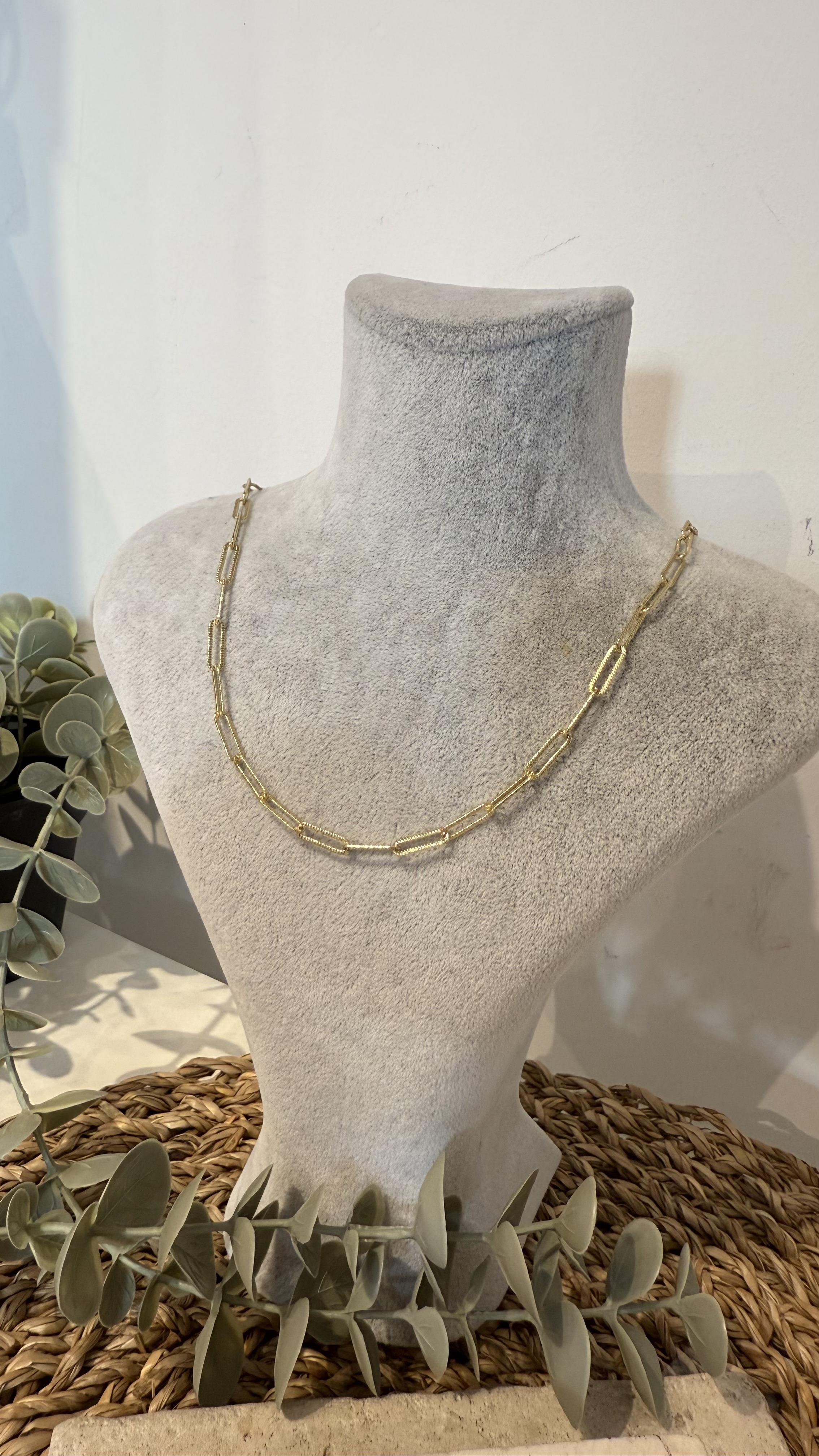 Xuping Özel Seri Gold Renk 14k Kolye 50cm
