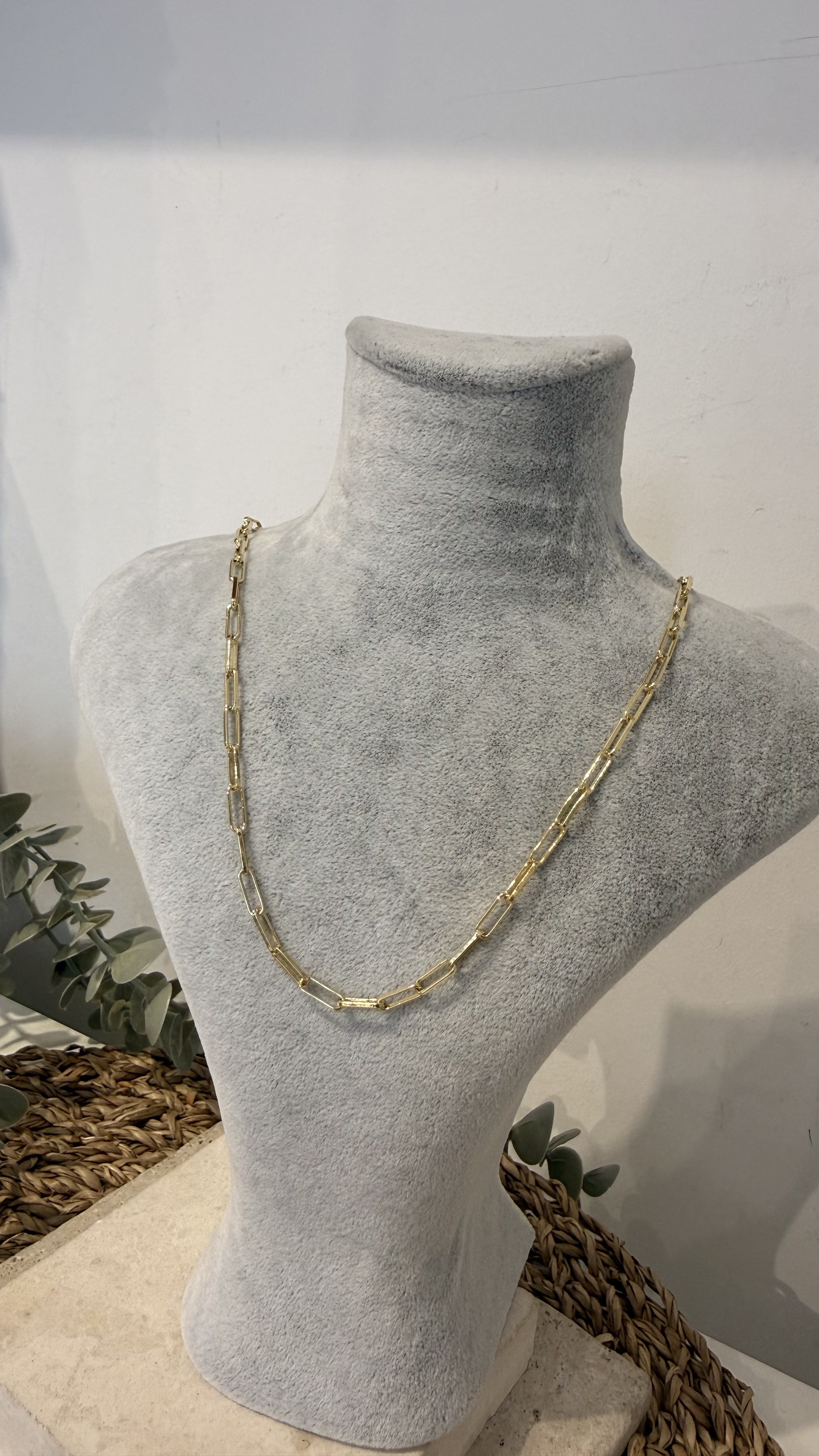 Xuping Özel Seri Gold Renk 14k Kolye 50cm