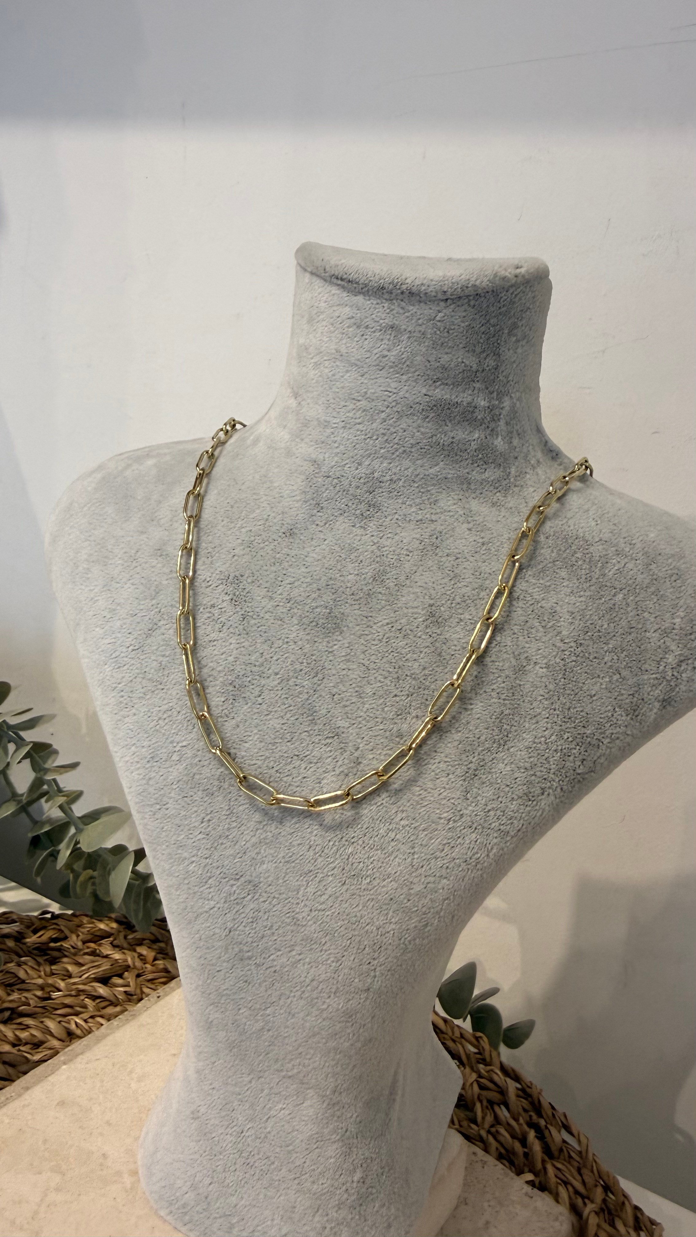 Xuping Özel Seri Gold Renk 14k Kolye 50cm