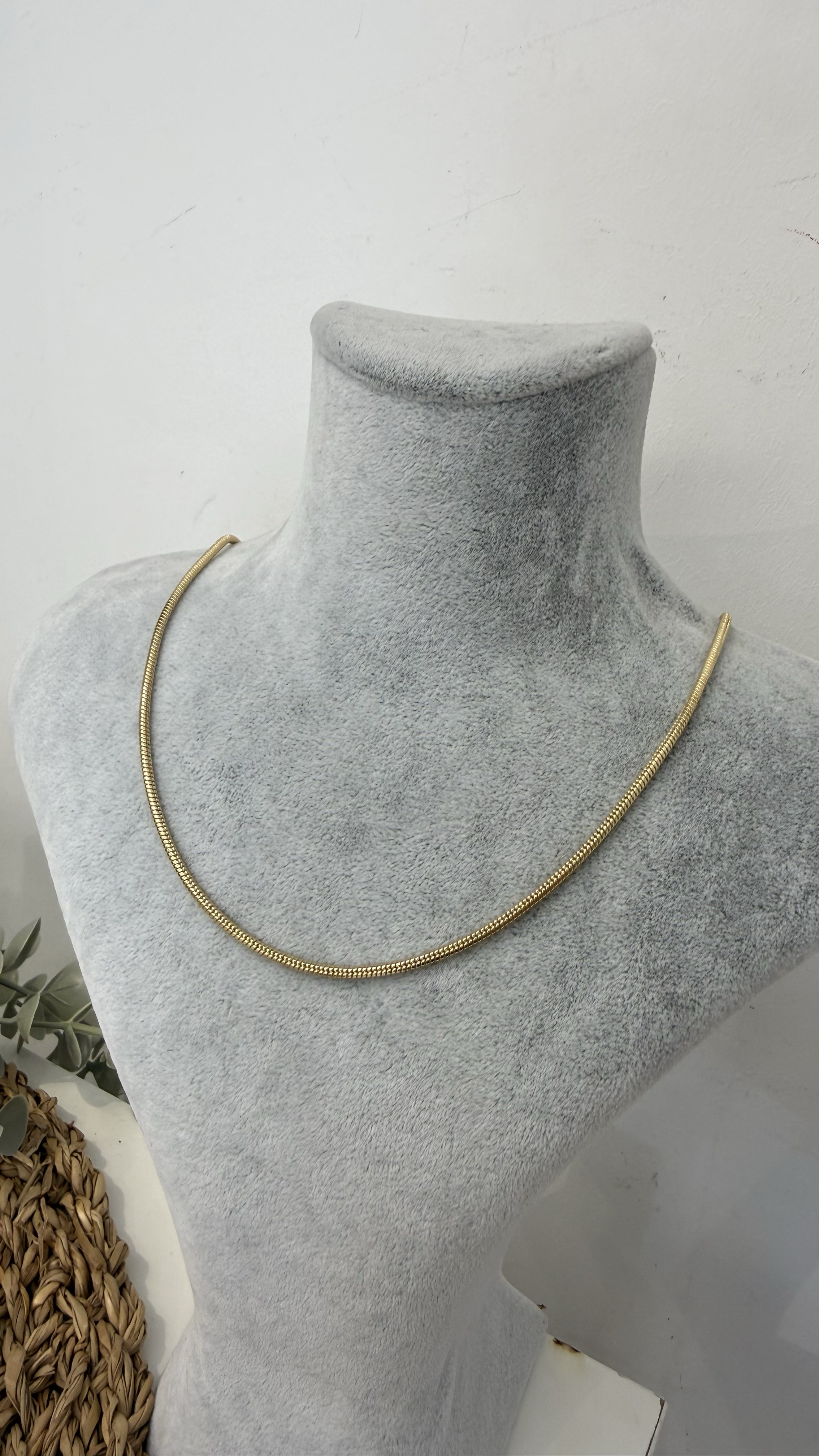 Xuping Özel Seri Gold Renk 14k Kolye 50cm