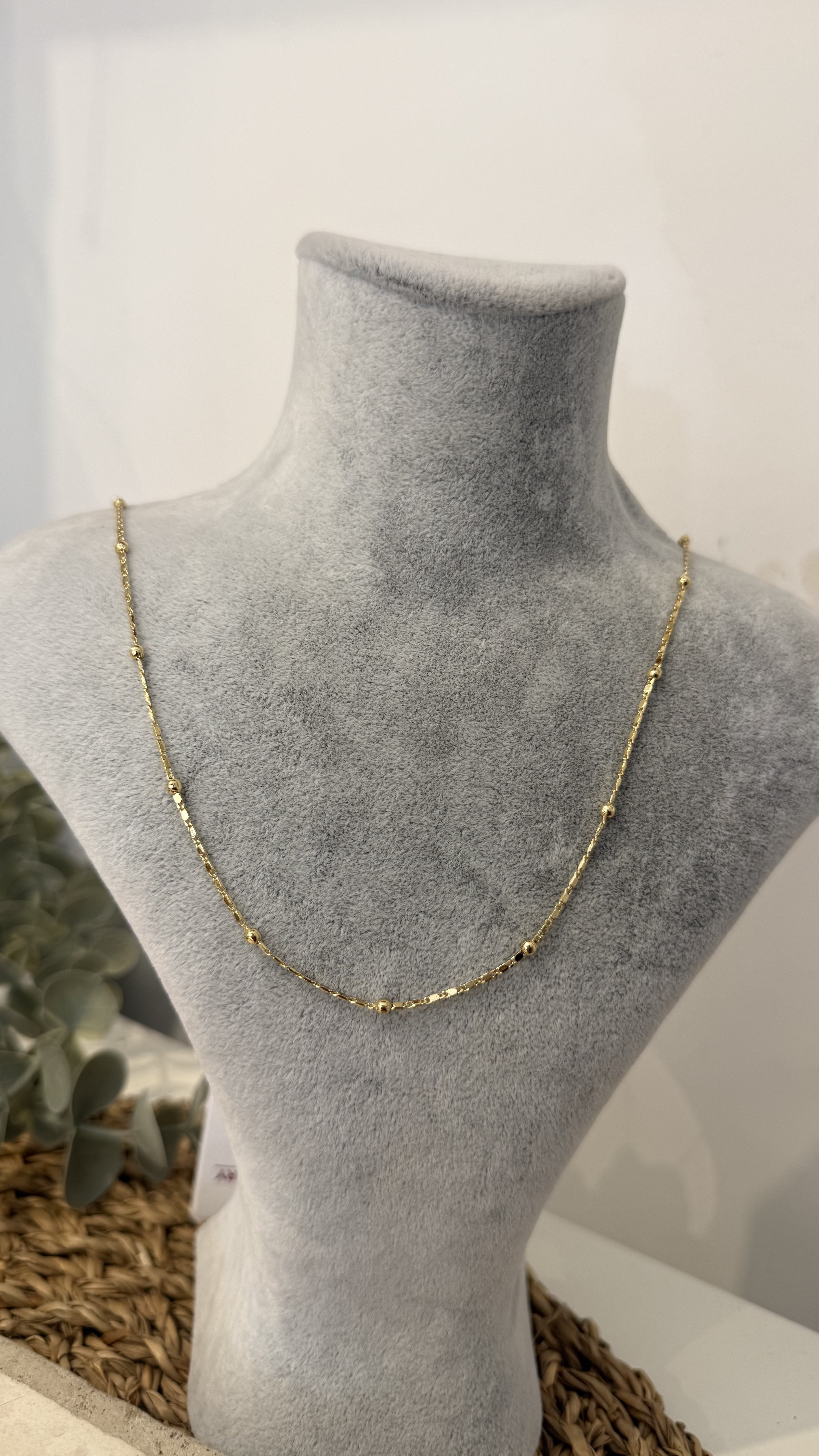 Xuping Özel Seri Gold Renk 14k Kolye 60cm