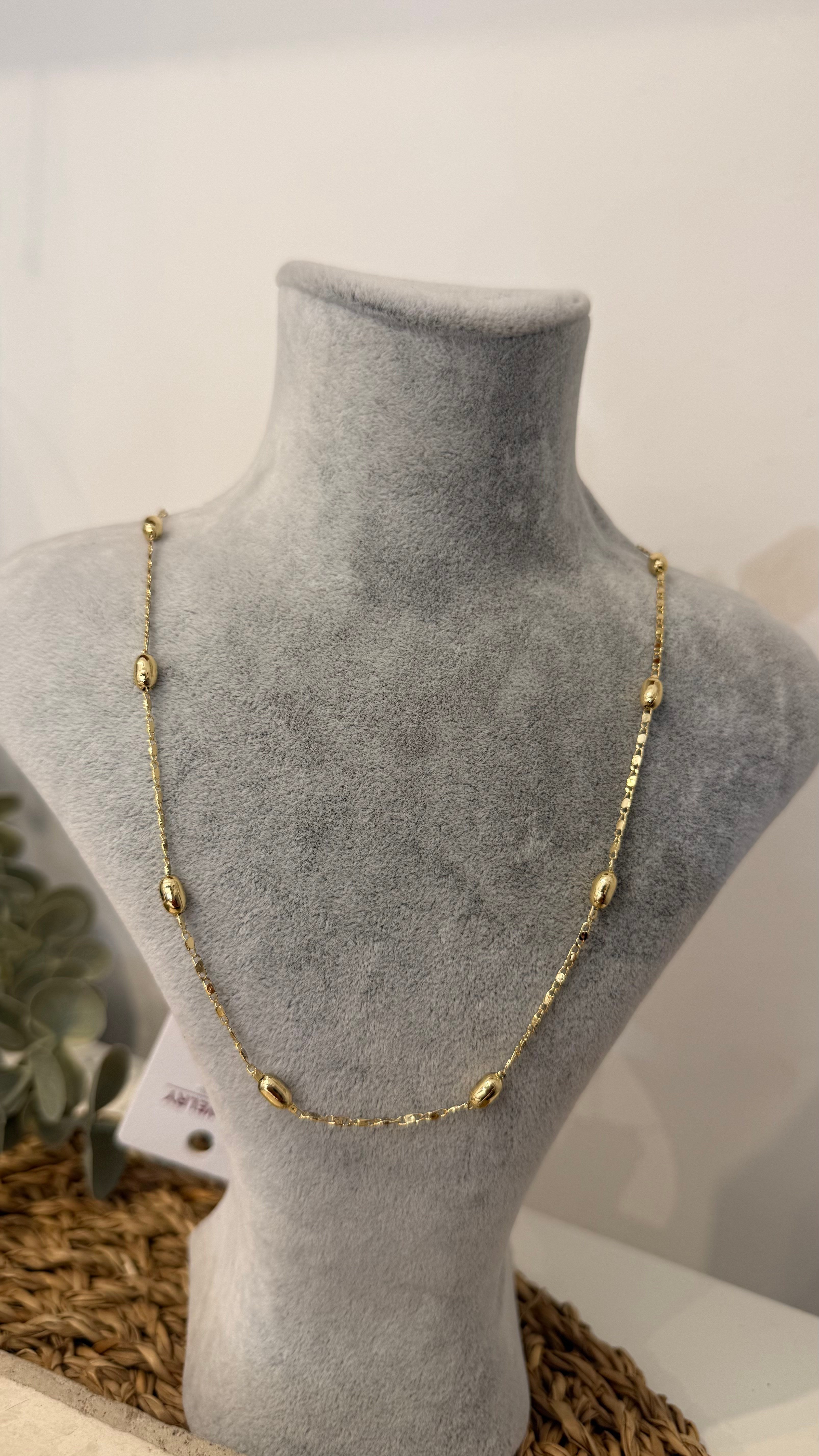 Xuping Özel Seri Gold Renk 14k Kolye 60cm