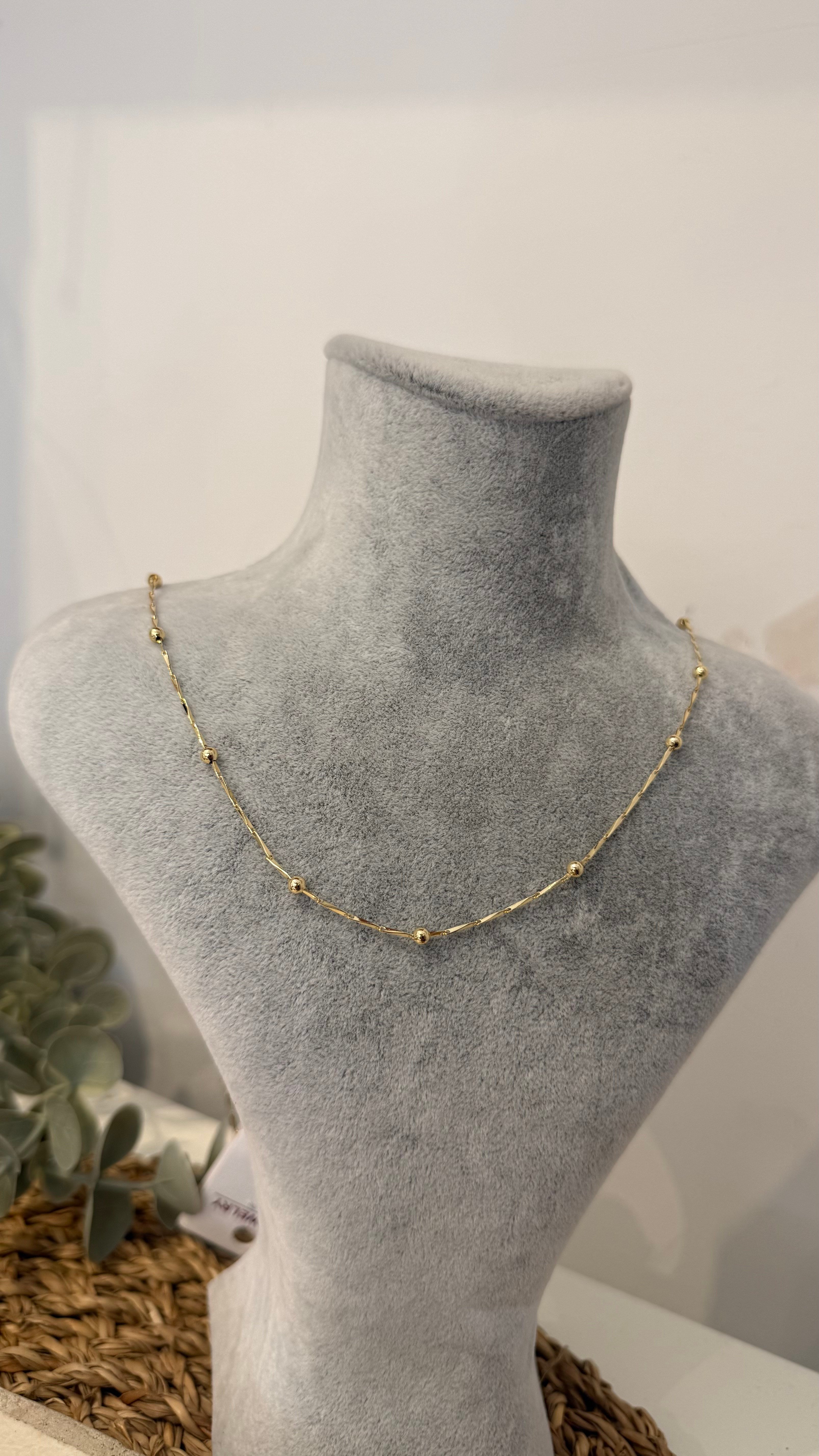Xuping Özel Seri Gold Renk 14k Kolye 60cm
