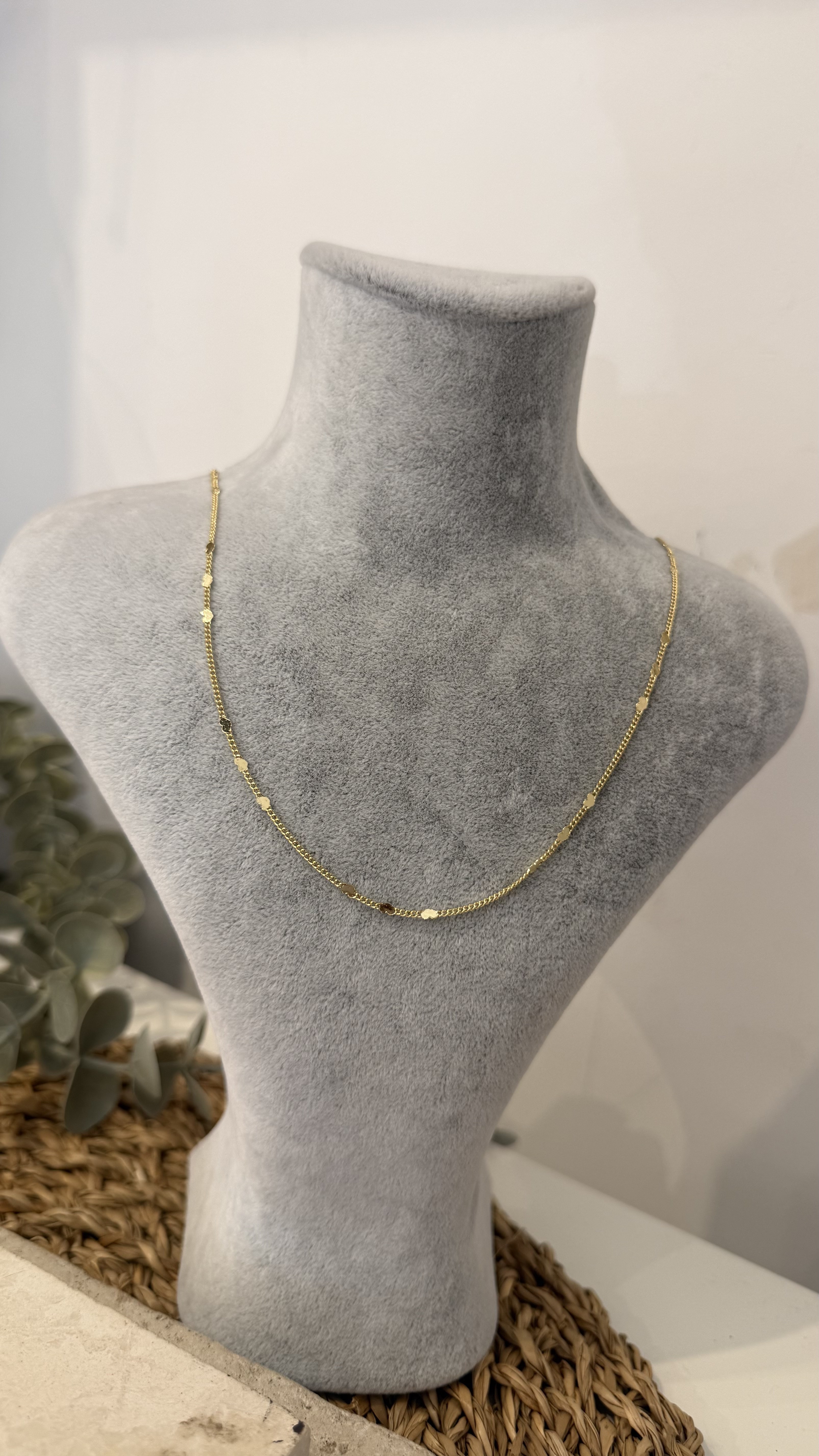 Xuping Özel Seri Gold Renk 14k Kolye 60cm