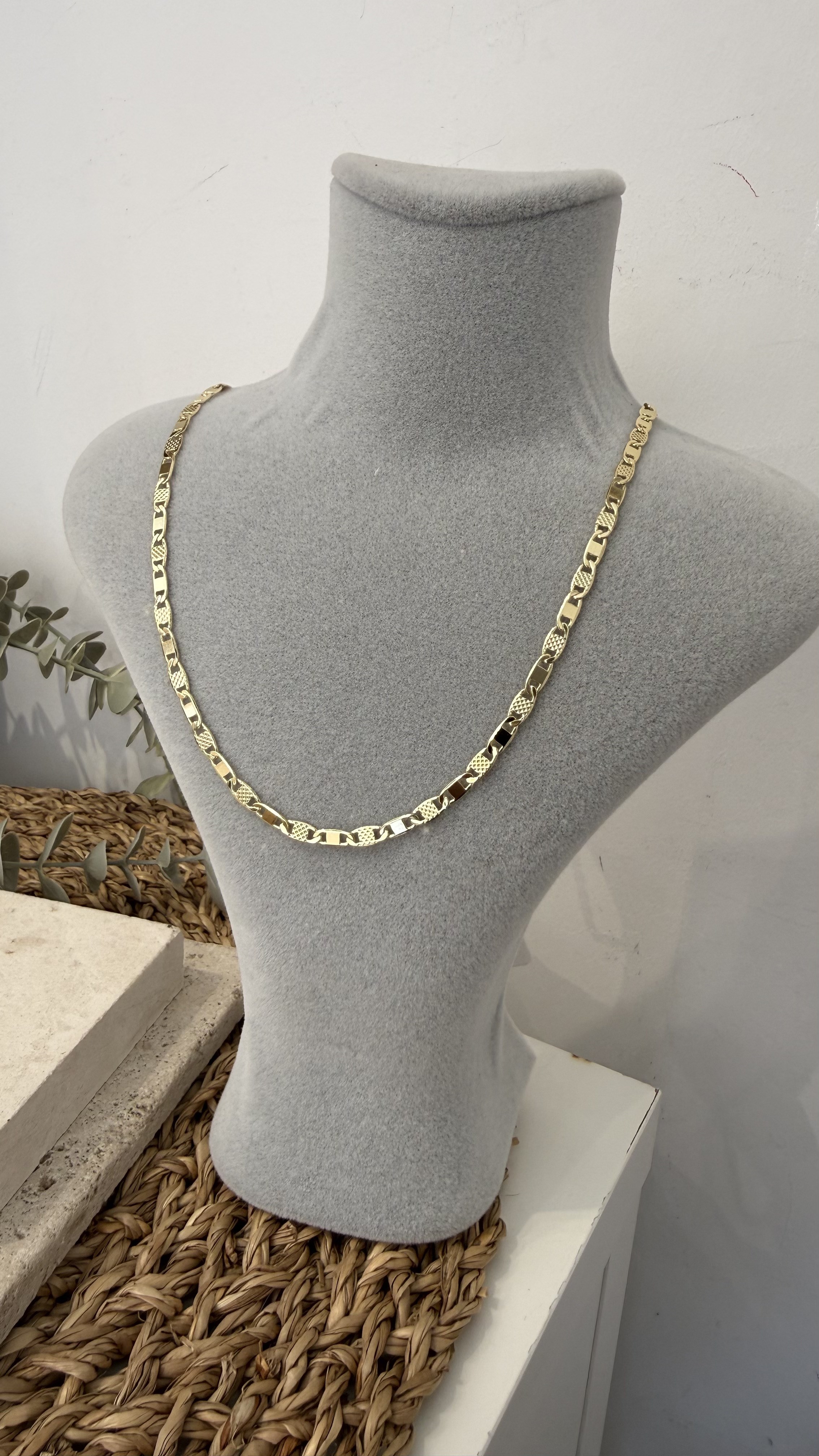 Xuping Özel Seri Gold Renk 14k Kolye 60cm