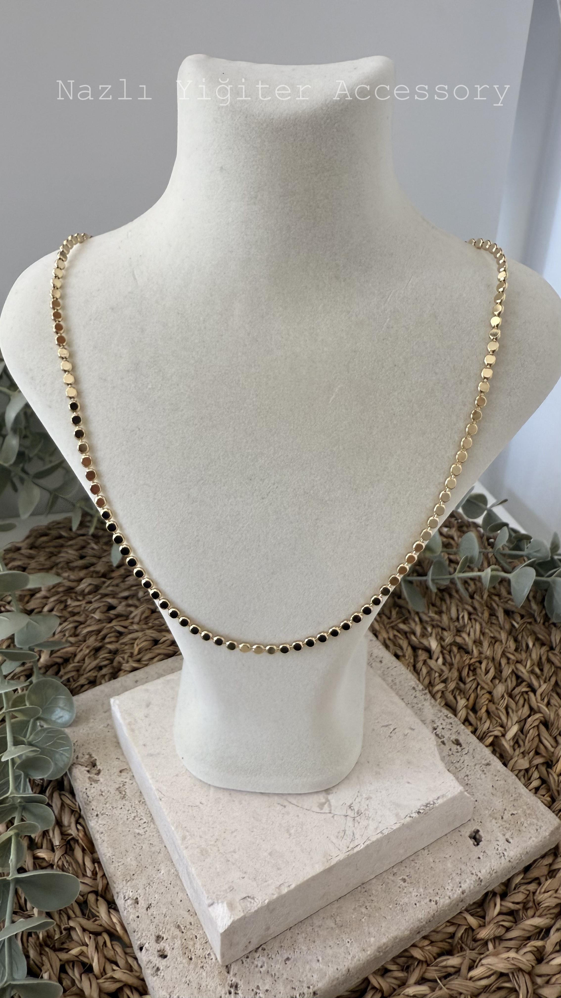 Xuping Özel Seri Gold Renk 14k Kolye 60cm