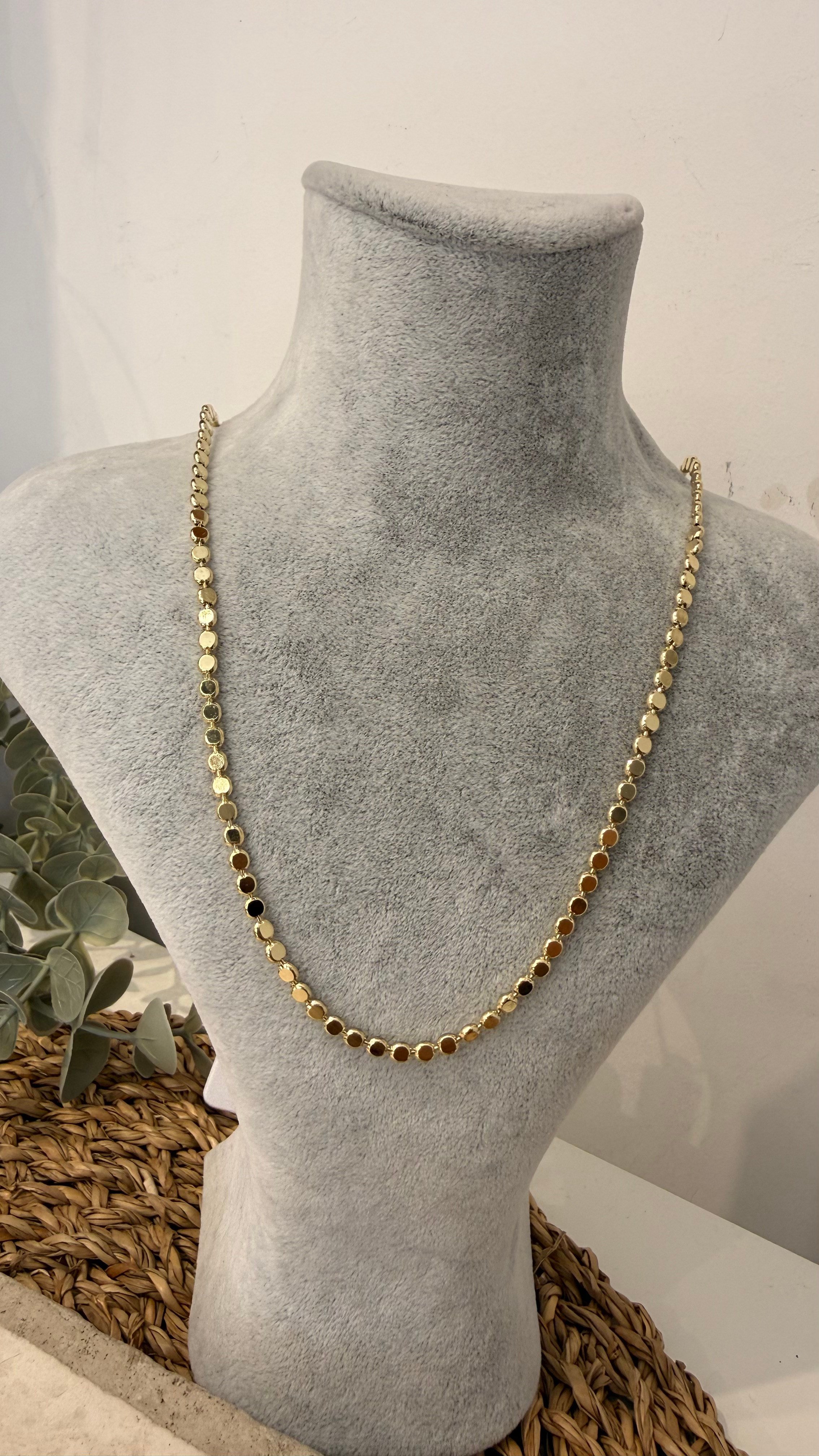 Xuping Özel Seri Gold Renk 14k Kolye 60cm