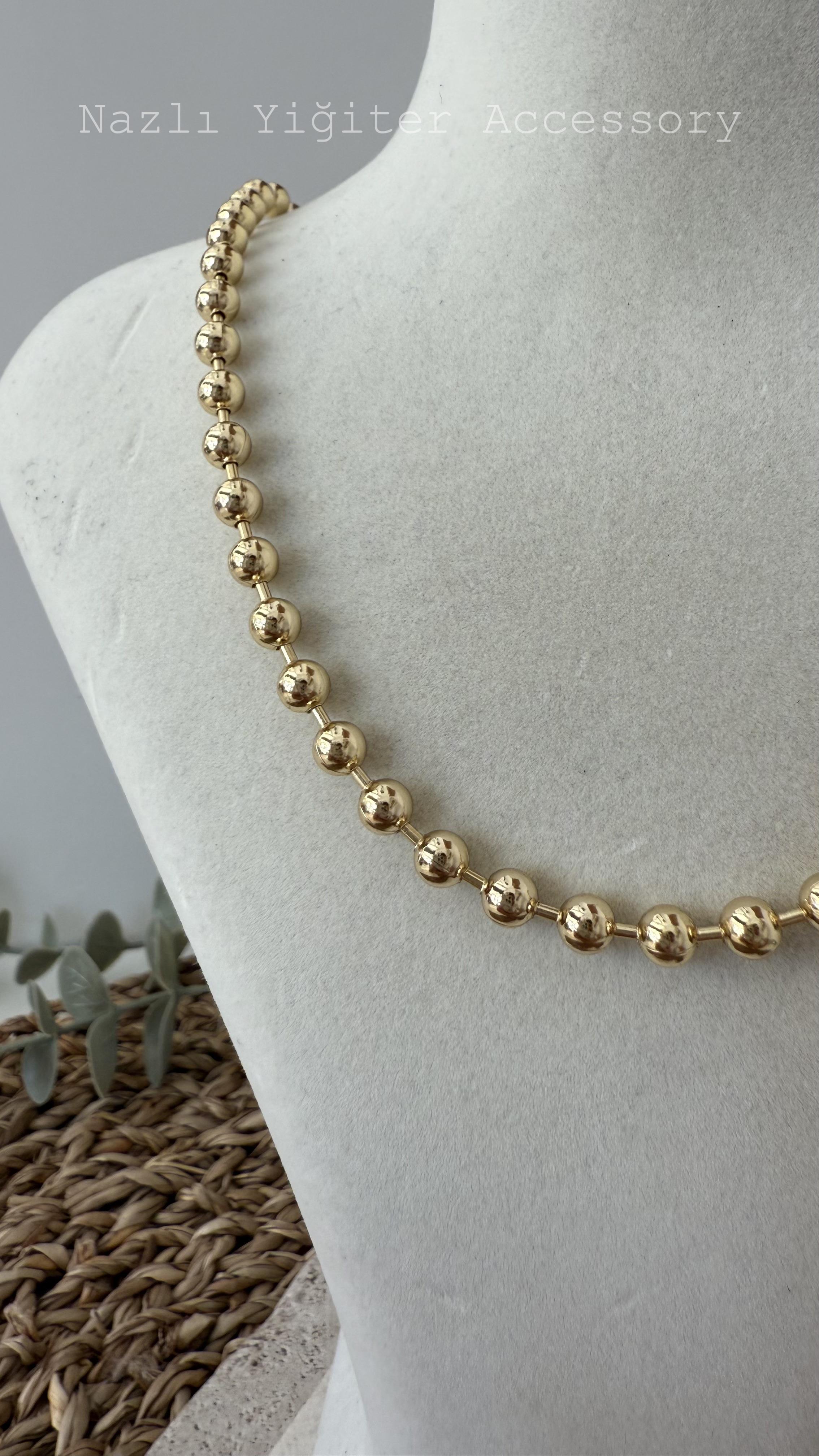 Xuping Özel Seri Gold Renk 14k Kolye