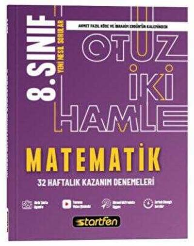 8. Sınıf Matematik 32 Hamle Kazanım Denemeleri