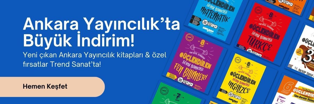 Ankara Yayıncılık kitapları büyük indirim ve yeni çıkan ürünler - Trend Sanat
