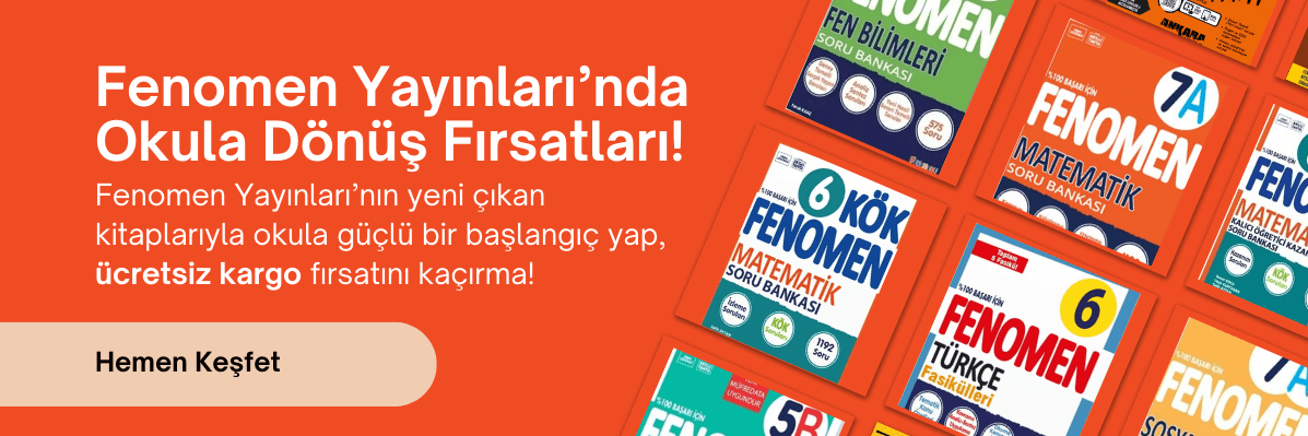 Fenomen Yayınları okula dönüş fırsatları, yeni çıkan ve indirimli kitaplar - Trend Sanat