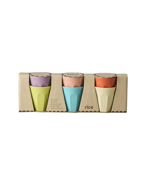 Melamin Bardak - Espresso Boy 6'lı Set