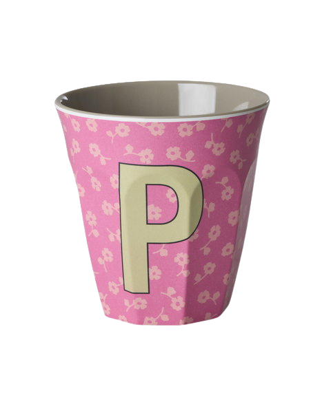 Melamin Çiçek Bardak - Pembe P