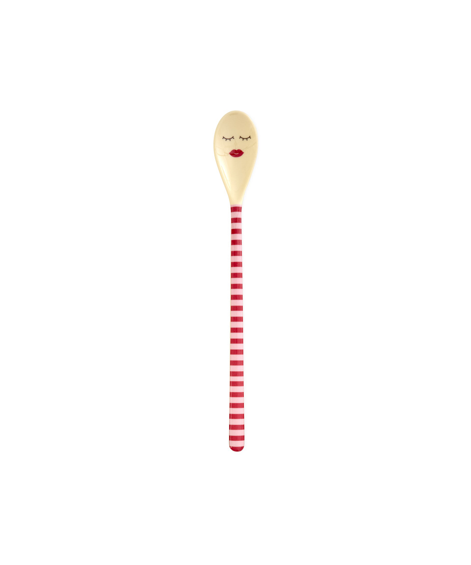 Melamin Latte Kaşığı - Pembe
