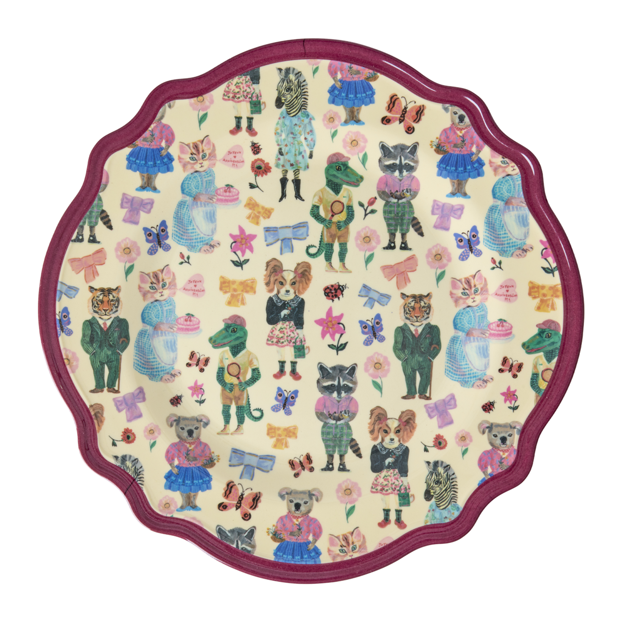 Melamin Servis Tabağı - Natalie Pete