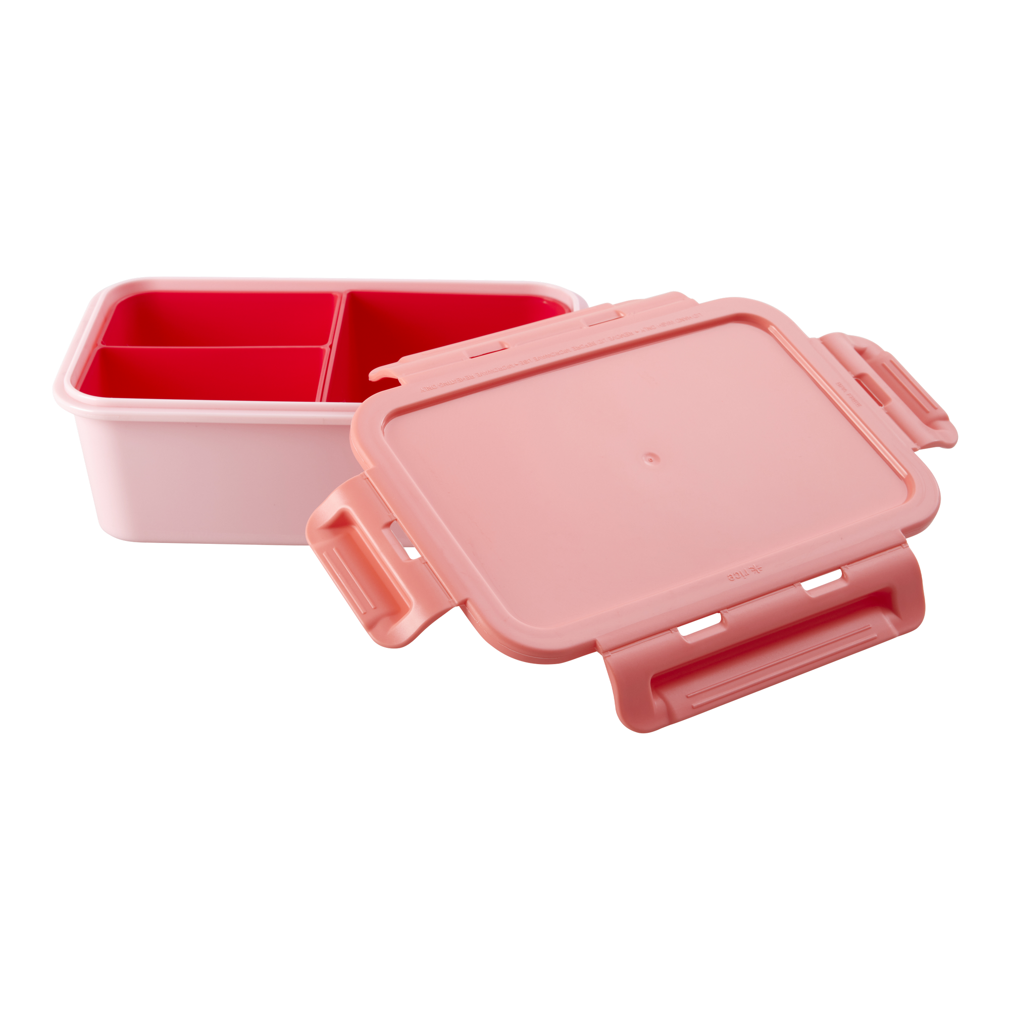 Plastik Lunchbox - Pembe ve Kırmızı
