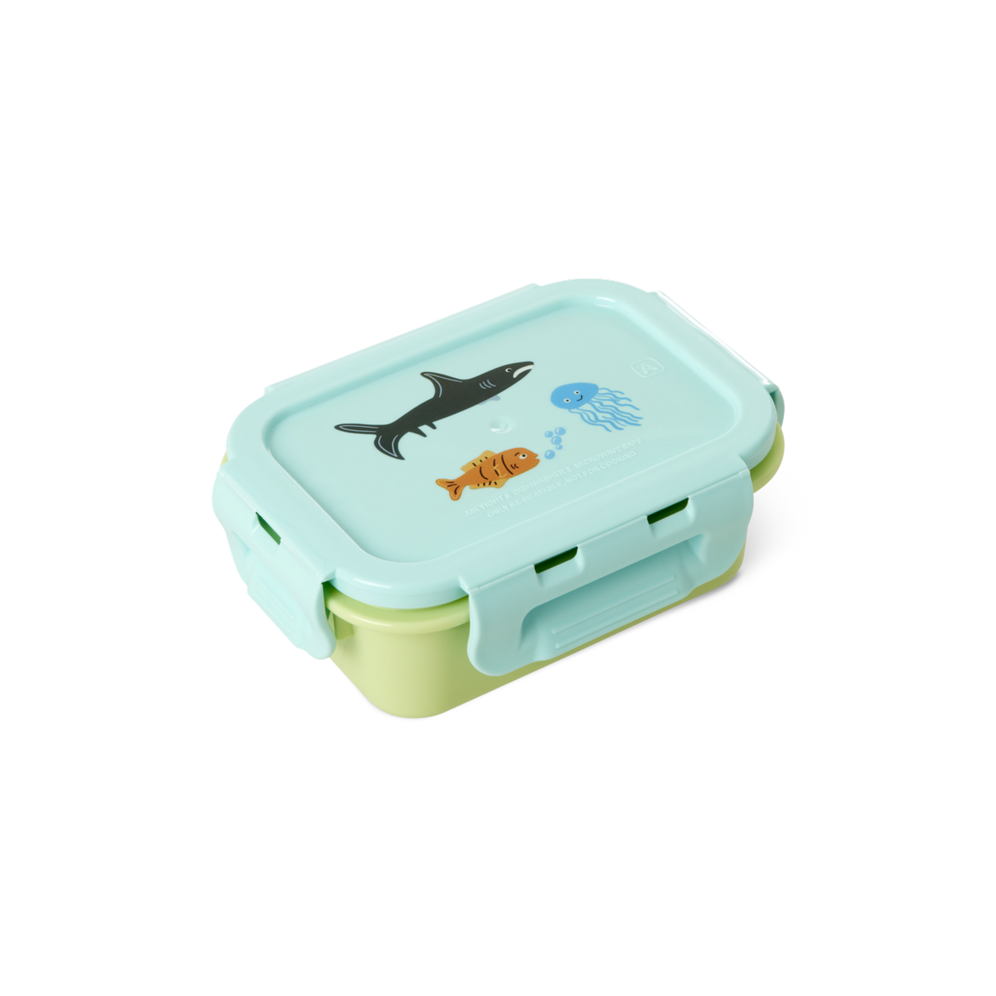 Plastik Small Lunchbox - Mint Vahşi Yaşam