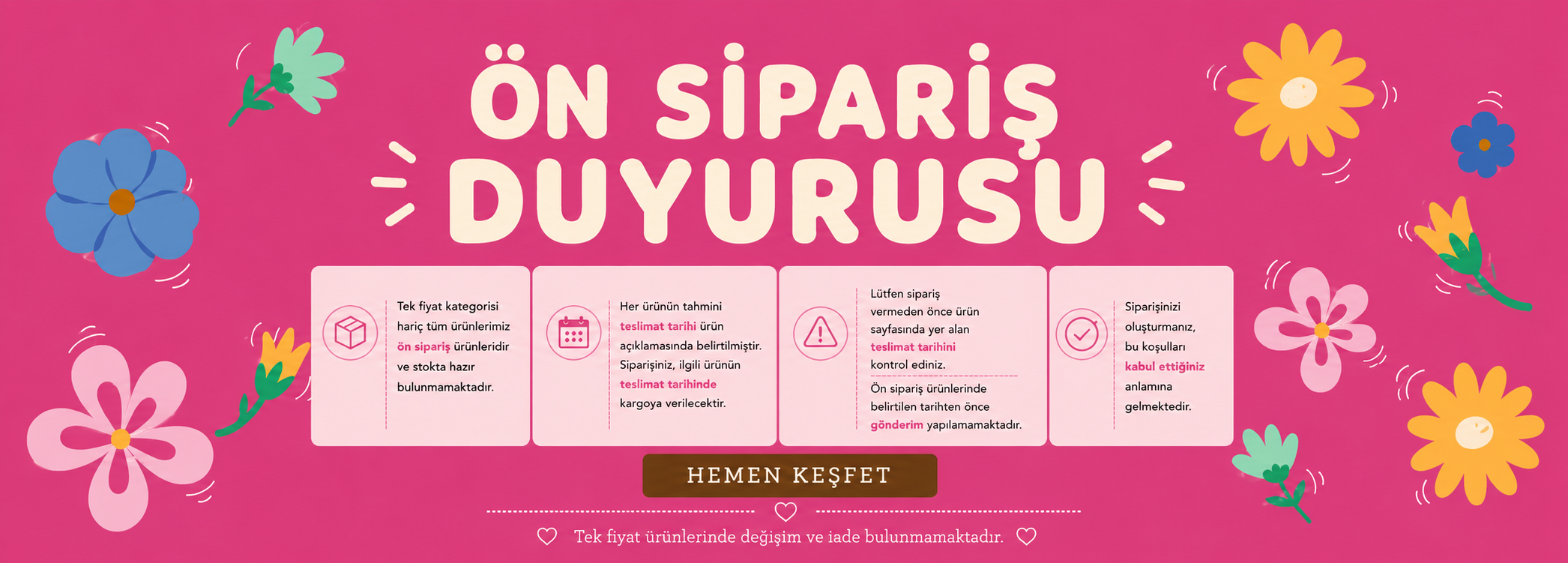 Yeni Ürünler Banner
