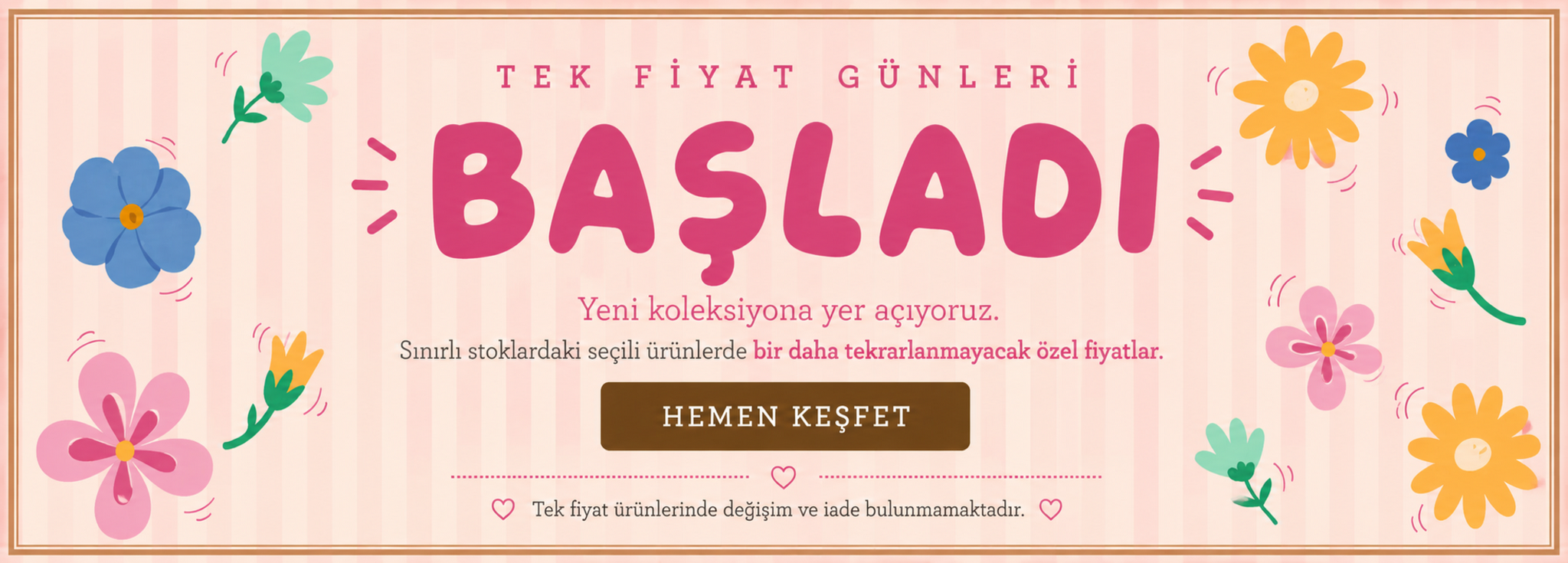 Yeni Ürünler Banner
