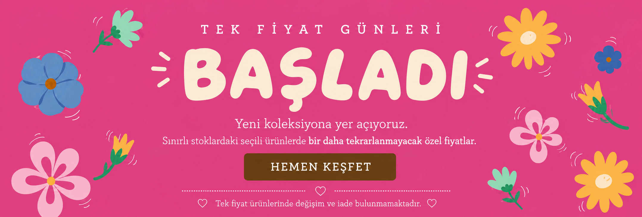 Yeni Ürünler Banner