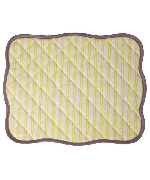 Kapitone Amerikan Servis - Sarı ve Mor