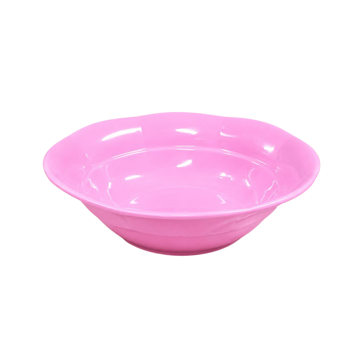 Melamin Çukur Tabak-Pembe