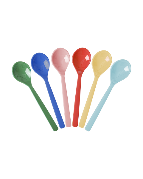 Melamin Küçük Kaşık - 6'lı Set