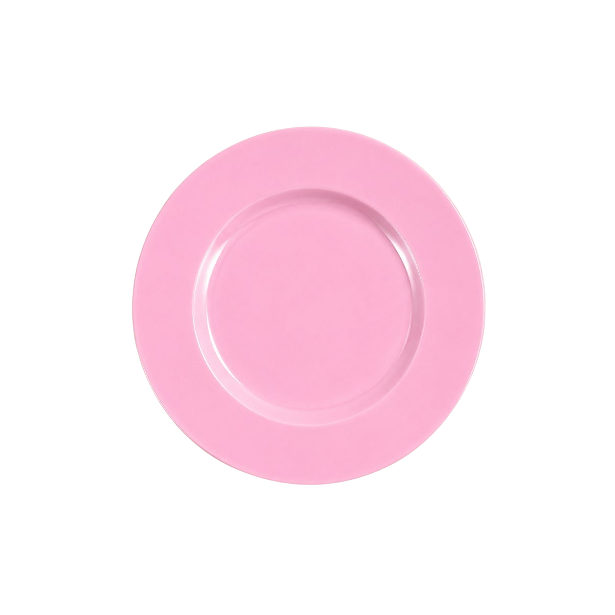 Melamin Tatlı Tabağı - Açık Pembe
