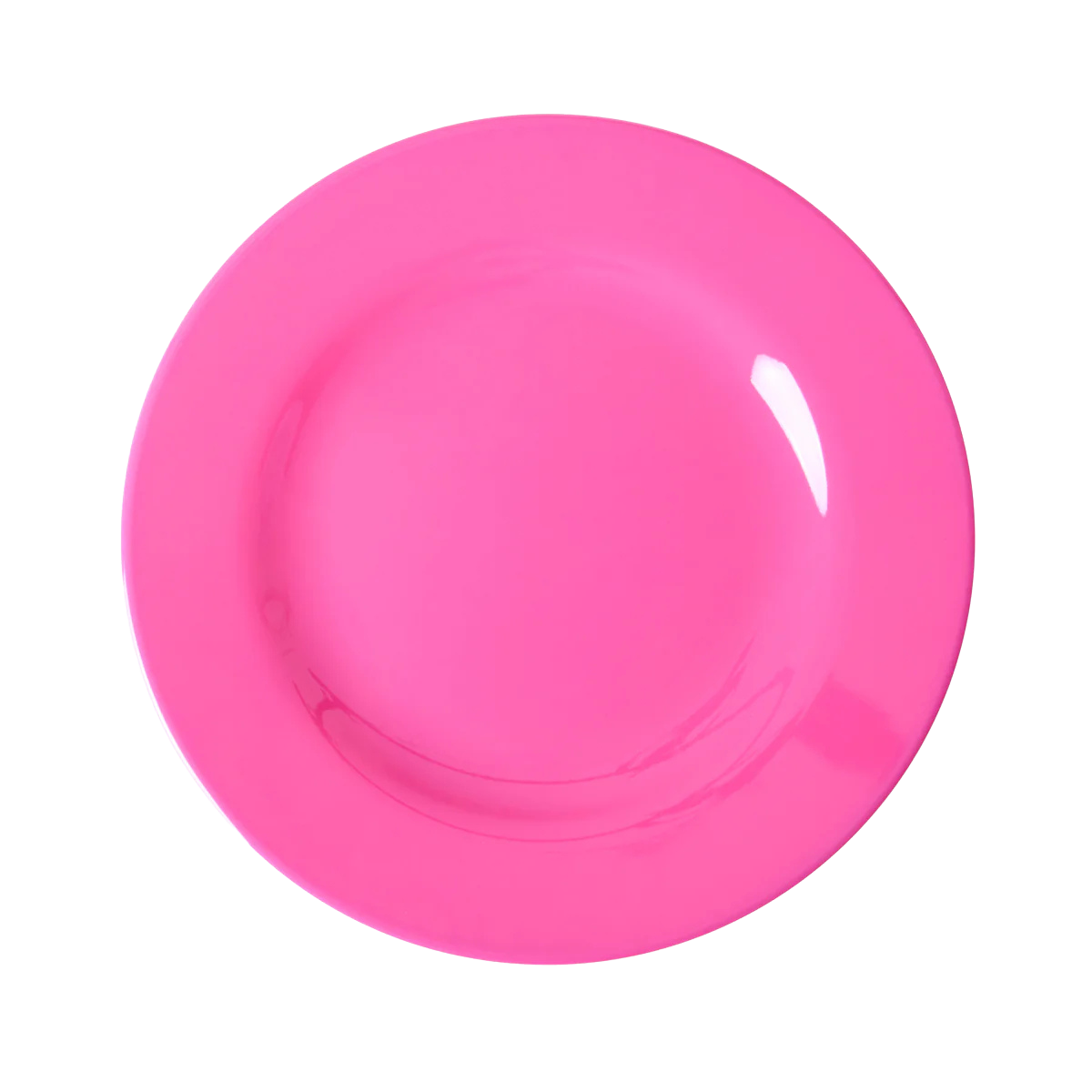 Melamin Yemek Tabağı - Koyu Pembe