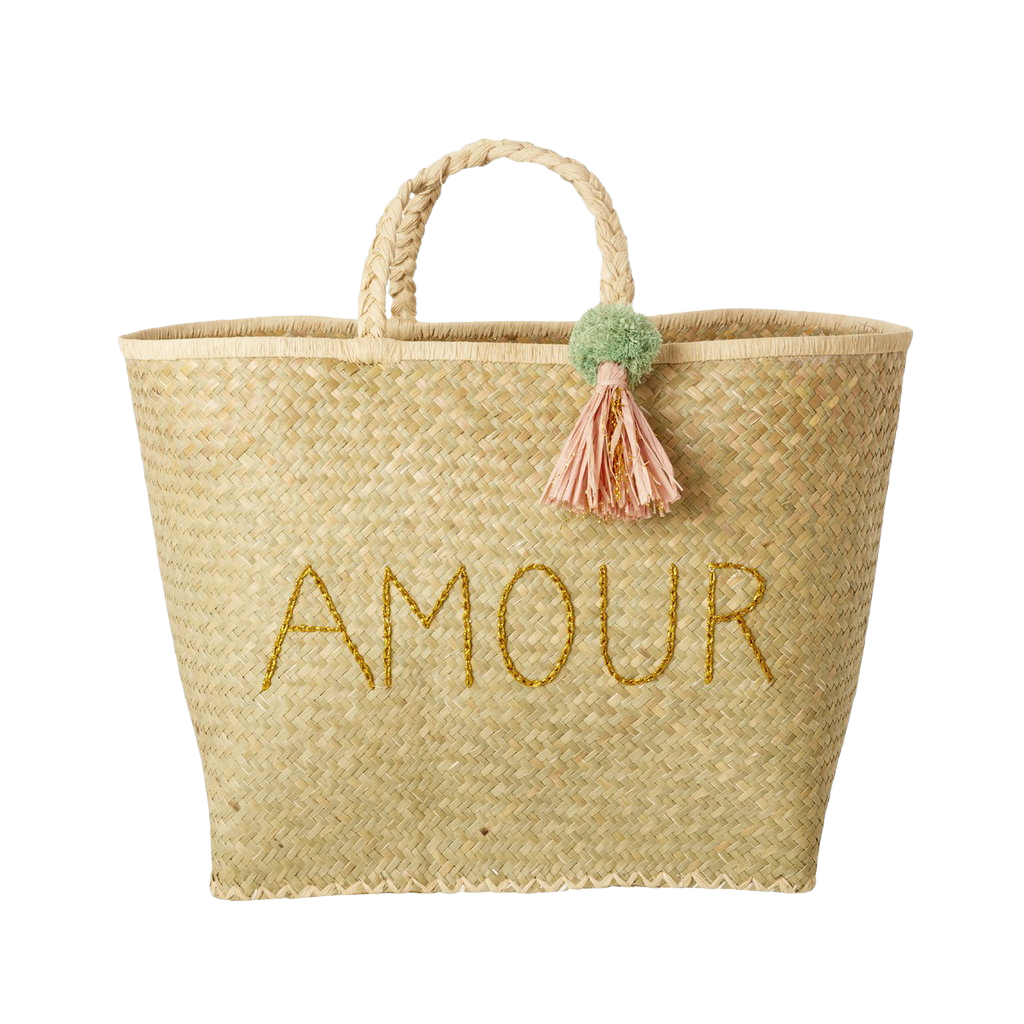 Rafya Large Çanta - Amour