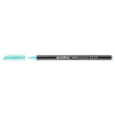Edding 1200 İnce Uçlu Keçeli Kalem Yuvarlak Uç 1 mm Tatlı Nane
