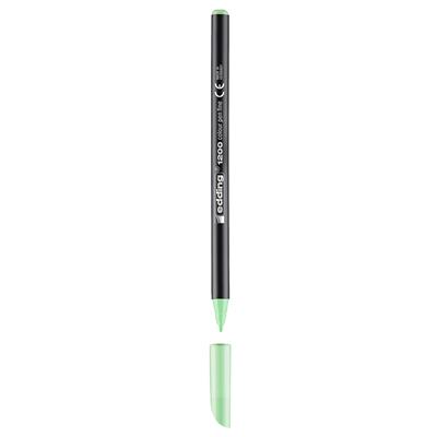 Edding 1200 İnce Uçlu Keçeli Kalem Yuvarlak Uç 1 mm Elma Yeşili