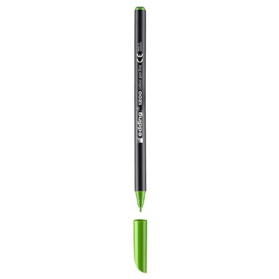 Edding 1200 İnce Uçlu Keçeli Kalem Yuvarlak Uç 1 mm Açık Yeşil