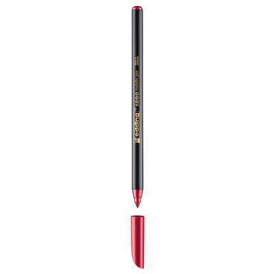Edding 1200 Metalik Mürekkepli Keçeli Kalem Yuvarlak Uç 1-3 mm Metalik Kırmızı