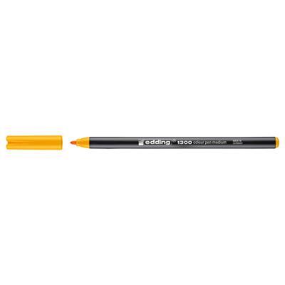 Edding 1300 Orta Uçlu Grafik Kalemi Pastel Sarı