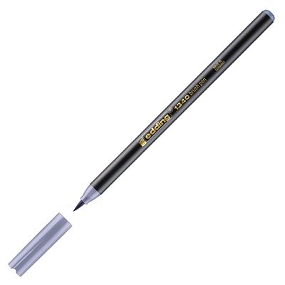 Edding 1340 Fırça Uçlu Keçeli Kalem Gümüş